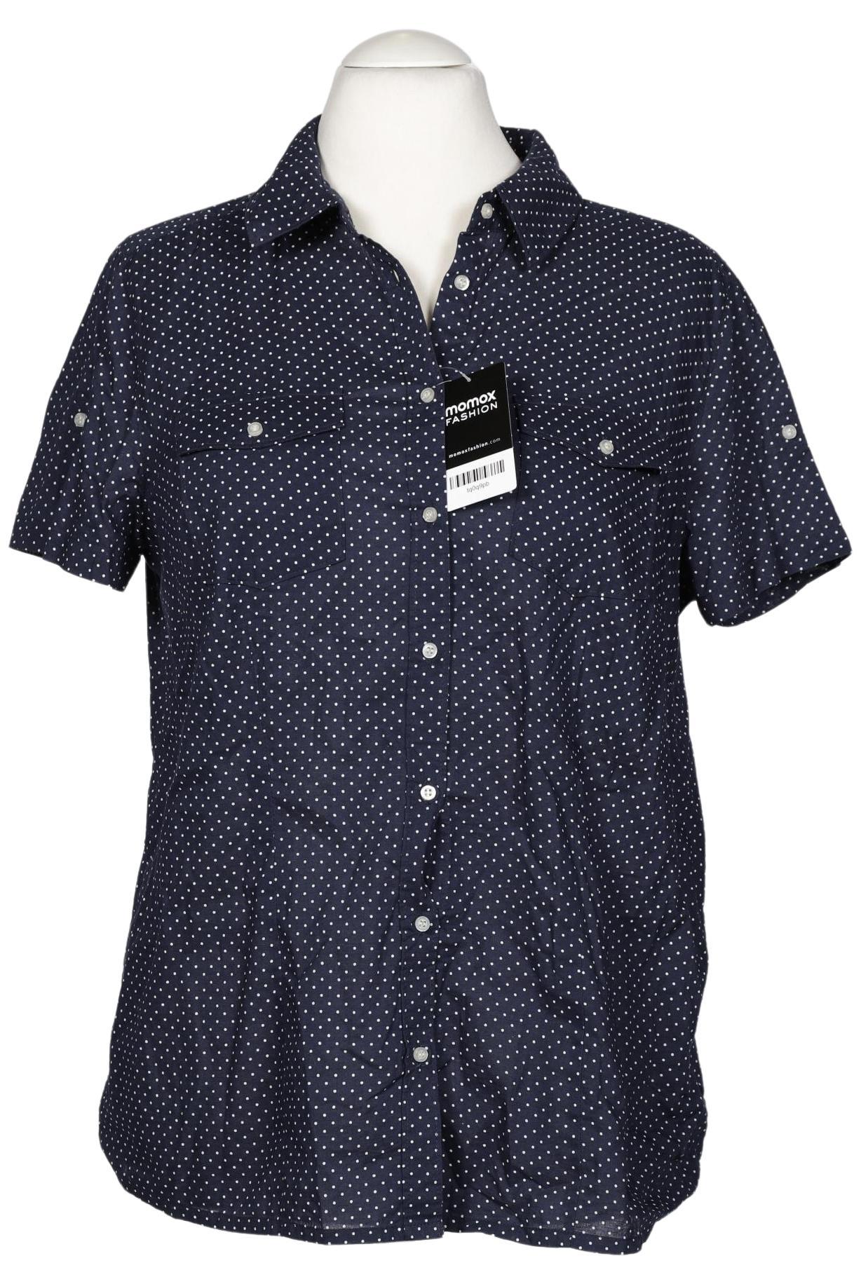 

sheego Damen Bluse, marineblau, Gr. 44