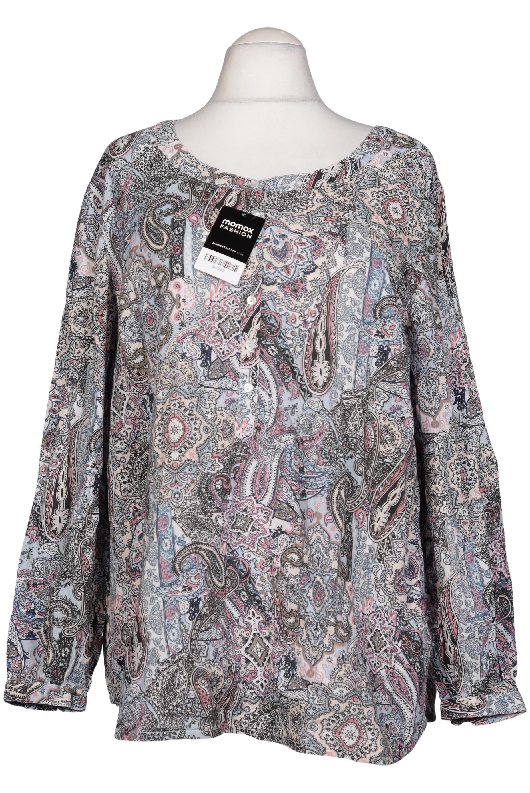 

sheego Damen Bluse, mehrfarbig, Gr. 48