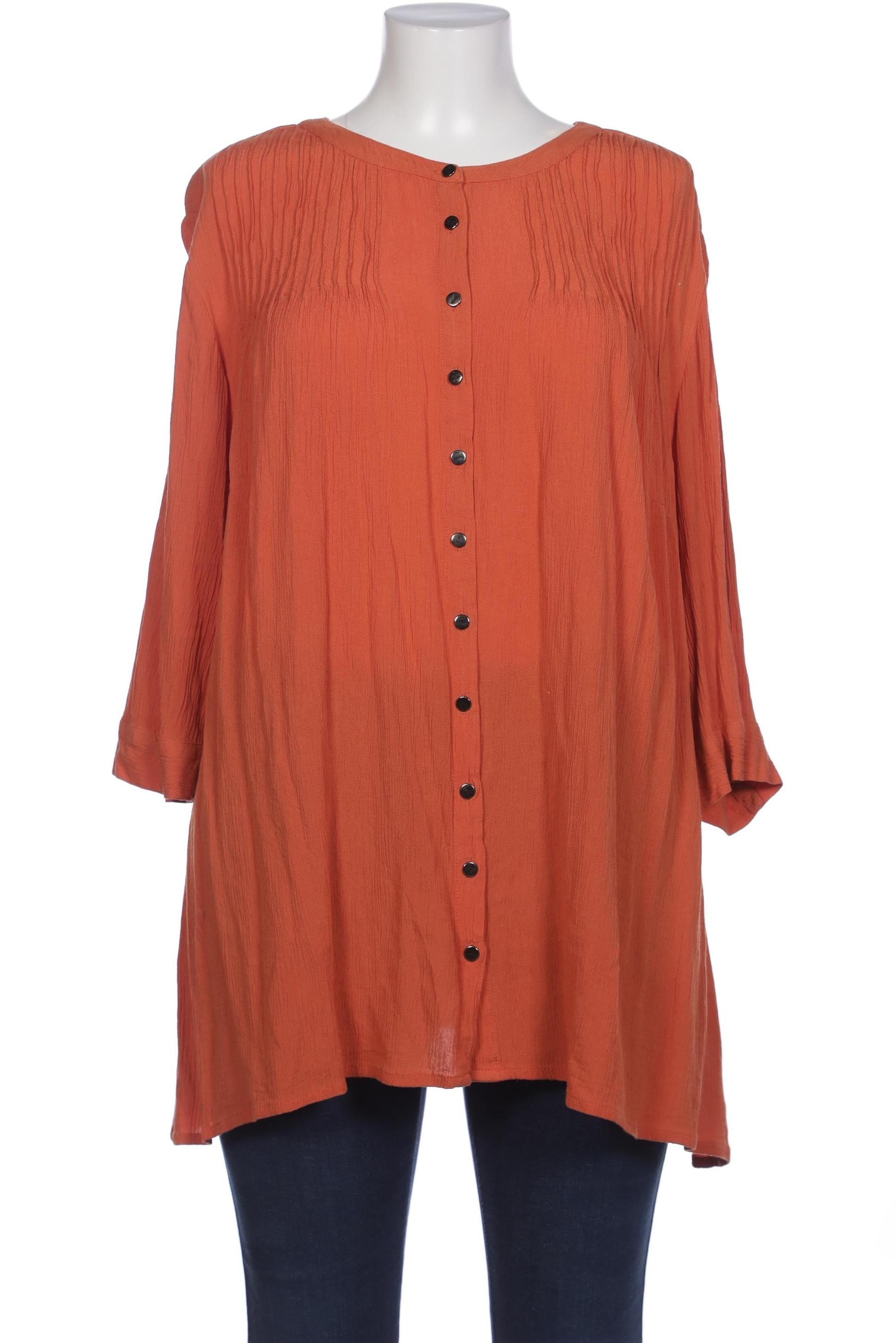 

sheego Damen Bluse, orange, Gr. 50