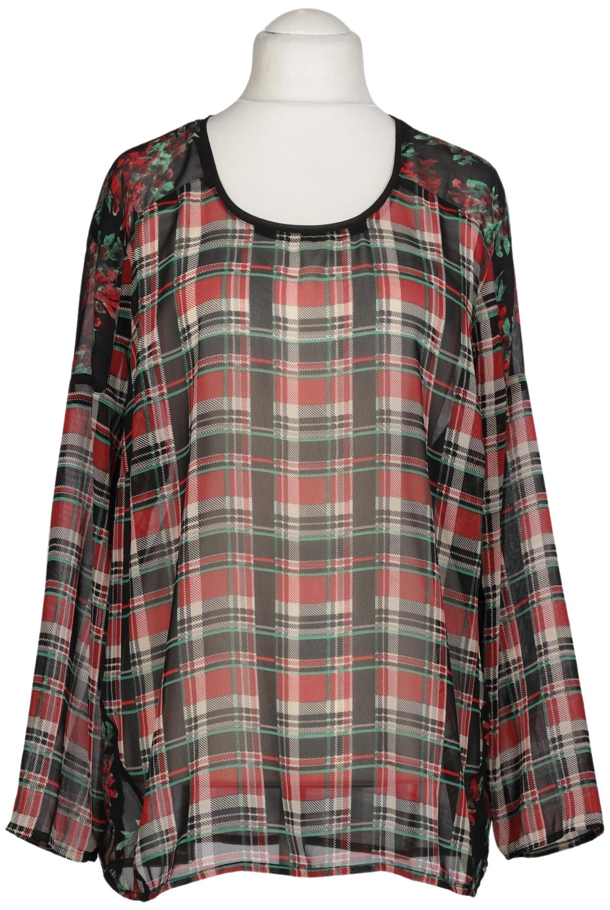 

sheego Damen Bluse, mehrfarbig, Gr. 50