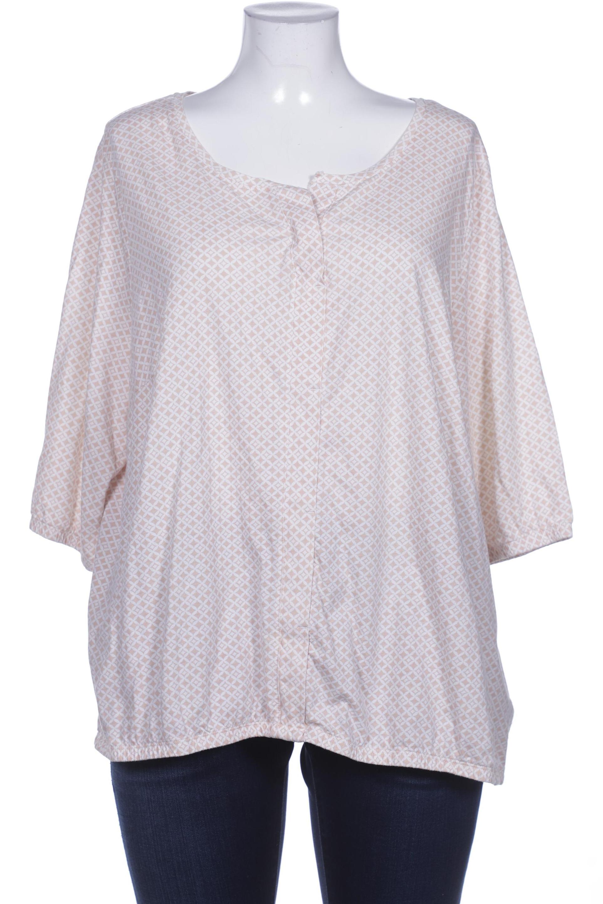 

sheego Damen Bluse, beige, Gr. 52