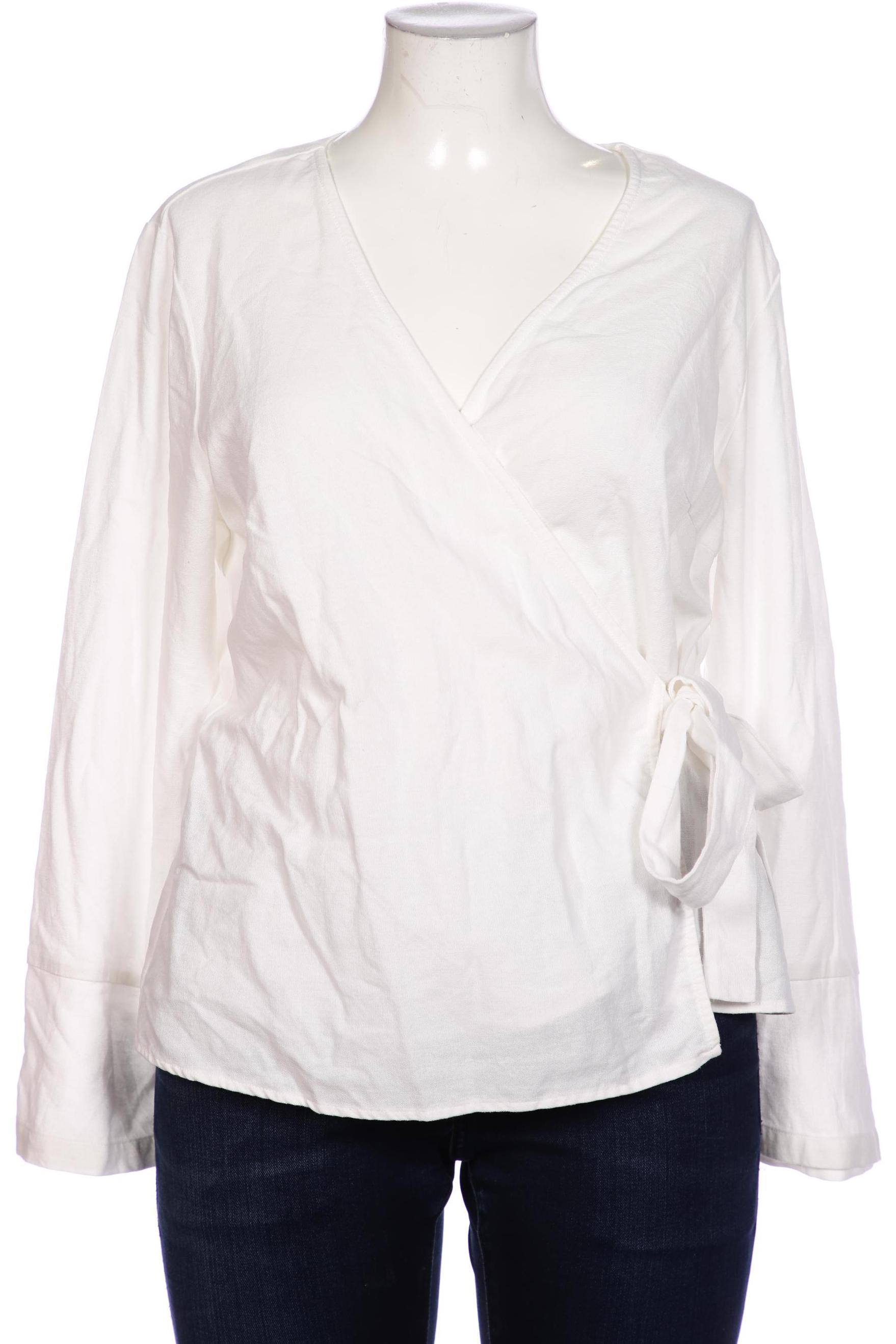 

sheego Damen Bluse, weiß, Gr. 44