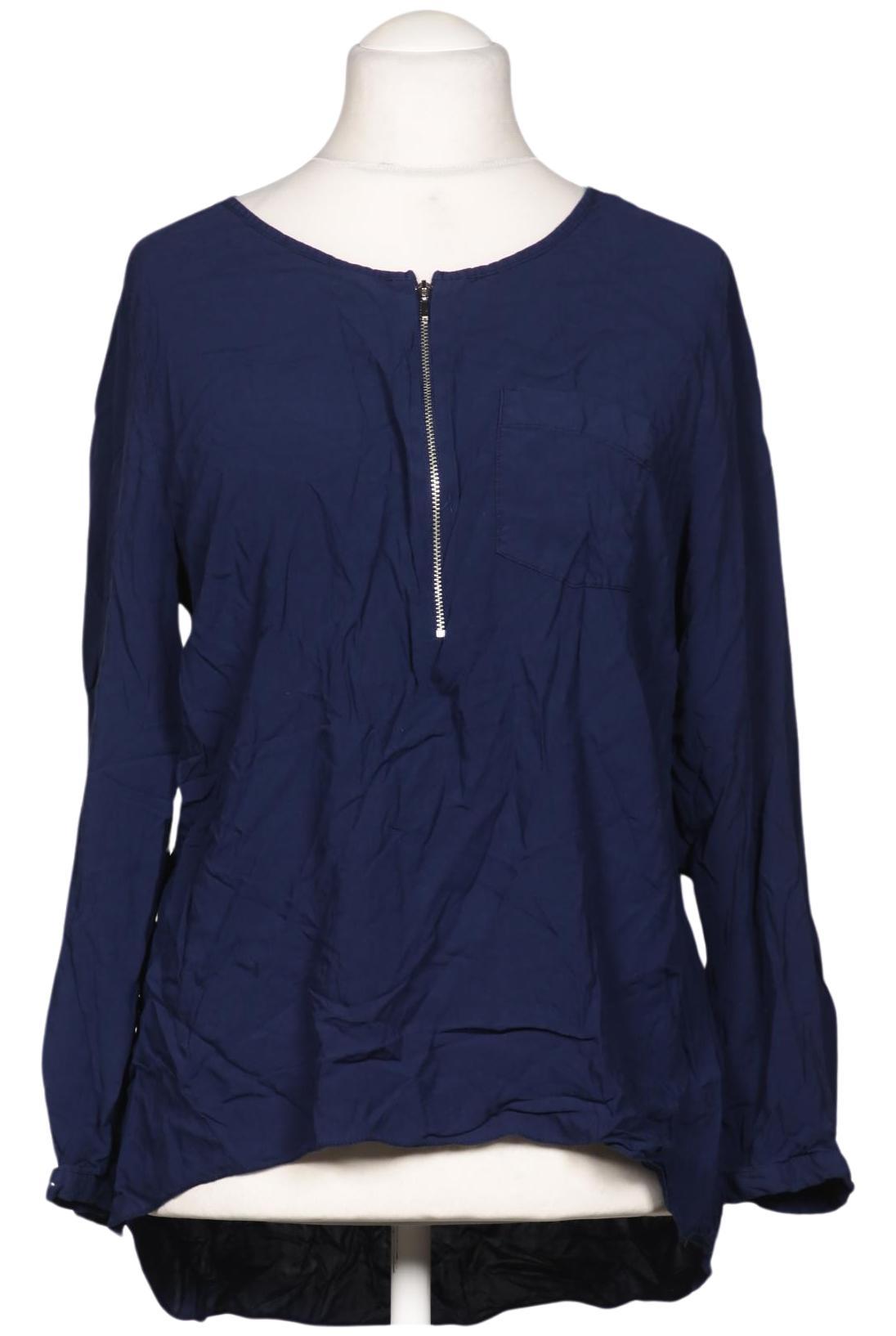 

sheego Damen Bluse, marineblau, Gr. 48