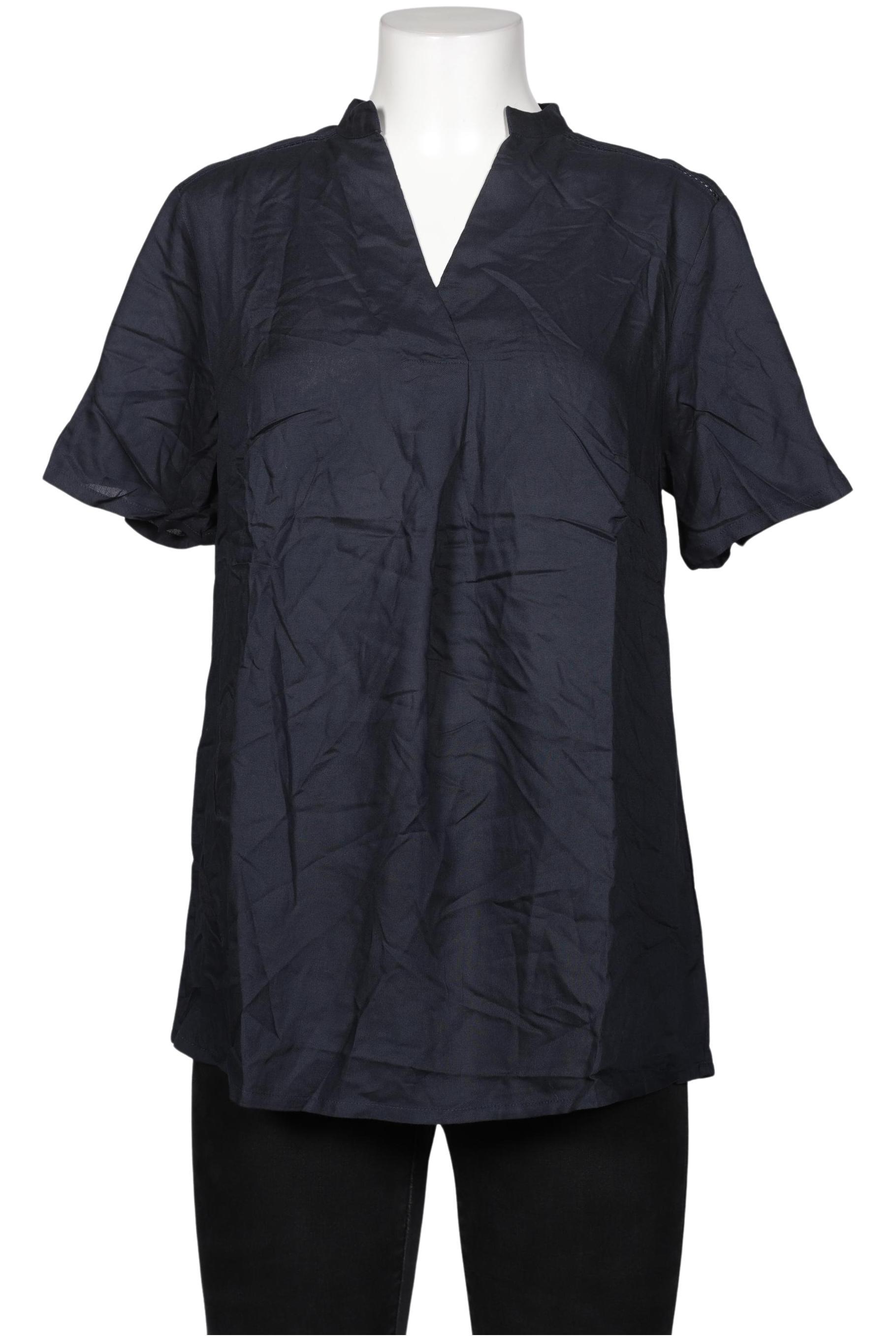 

sheego Damen Bluse, marineblau, Gr. 40
