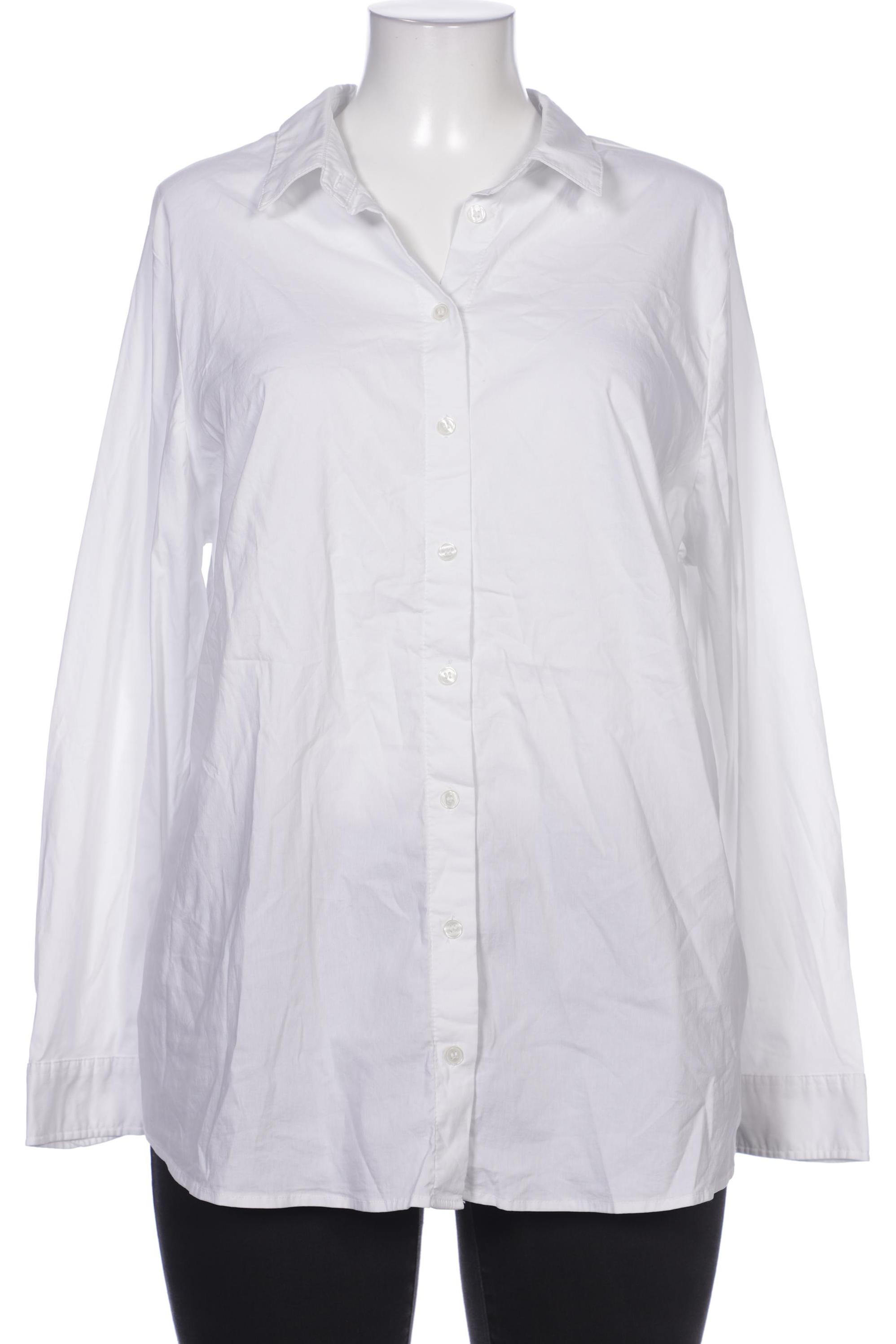 

sheego Damen Bluse, weiß, Gr. 50
