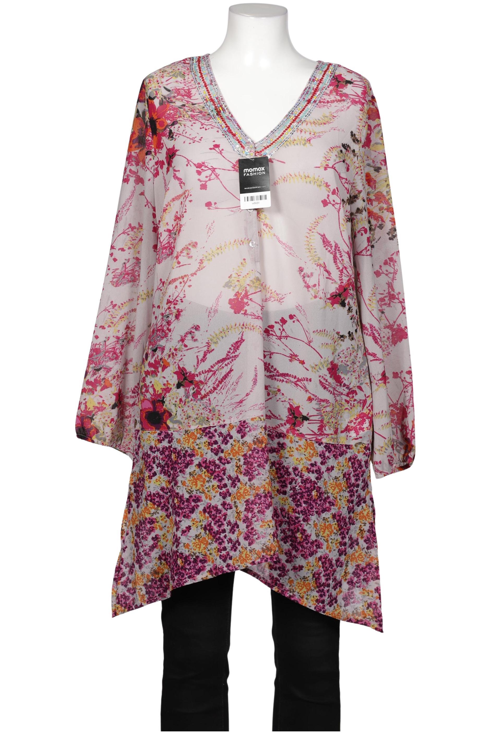 

sheego Damen Bluse, mehrfarbig, Gr. 44