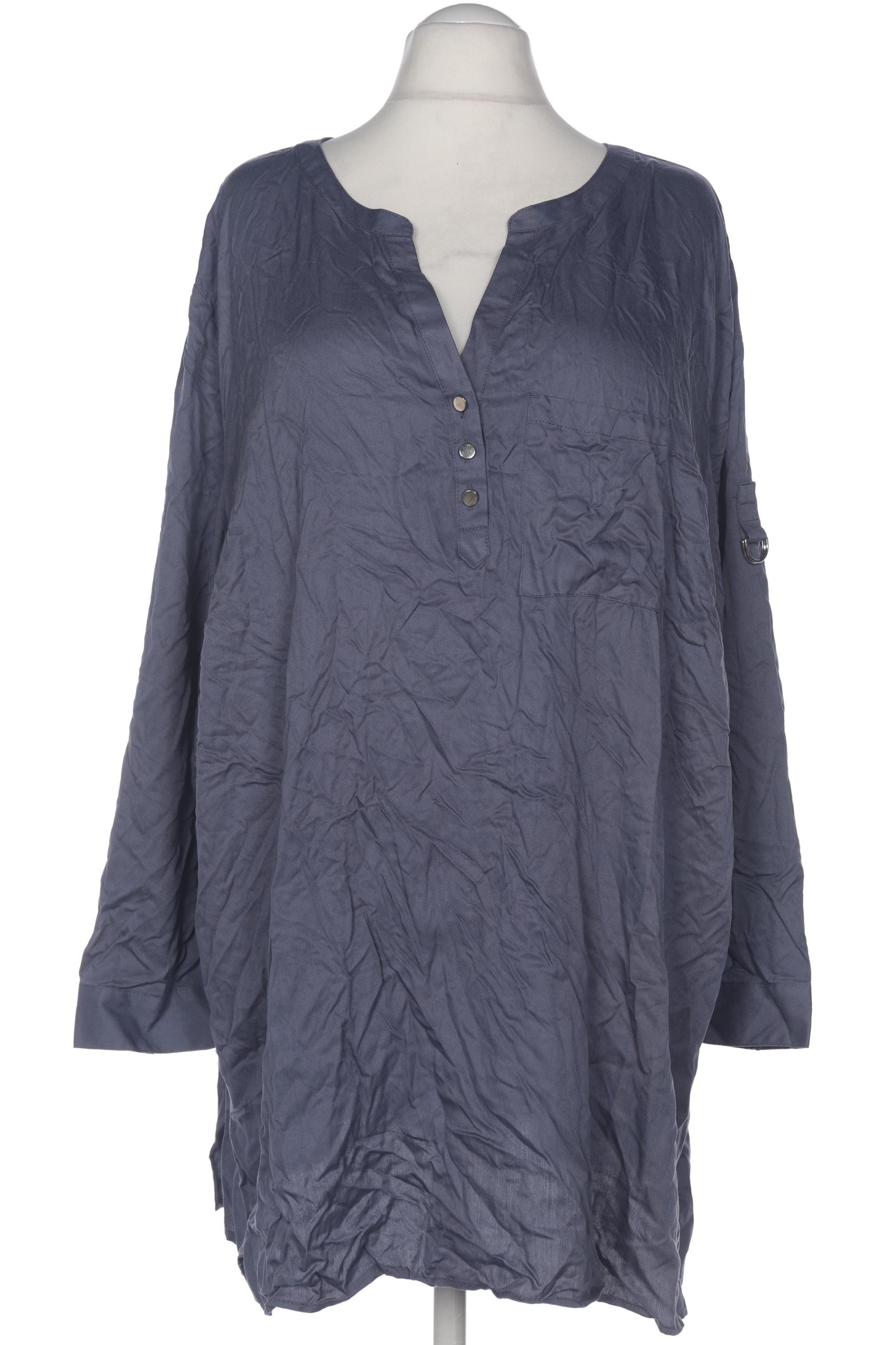 

sheego Damen Bluse, blau, Gr. 58