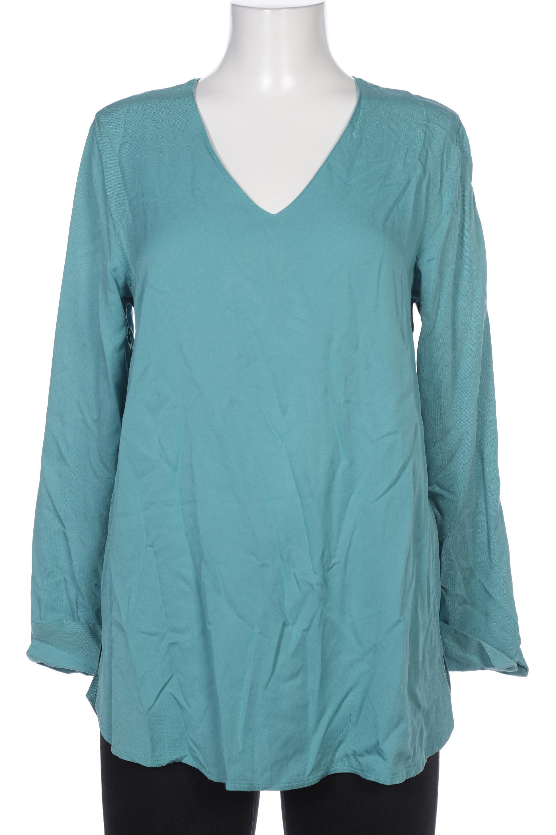 

sheego Damen Bluse, türkis, Gr. 40
