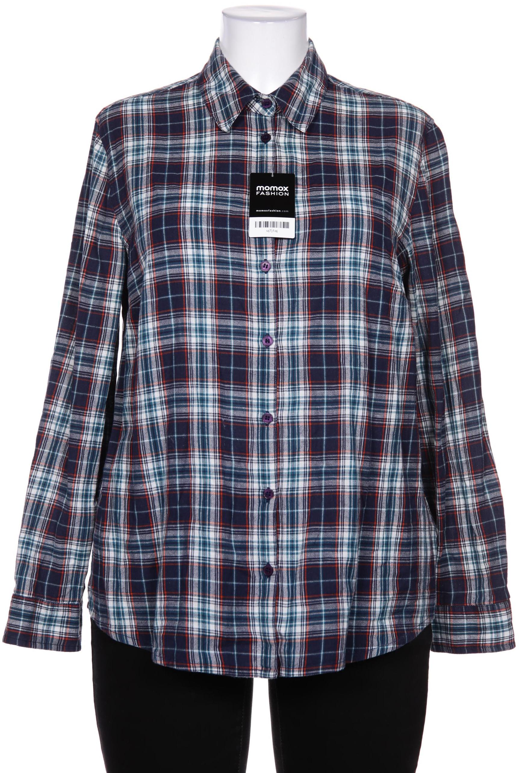 

sheego Damen Bluse, marineblau, Gr. 44