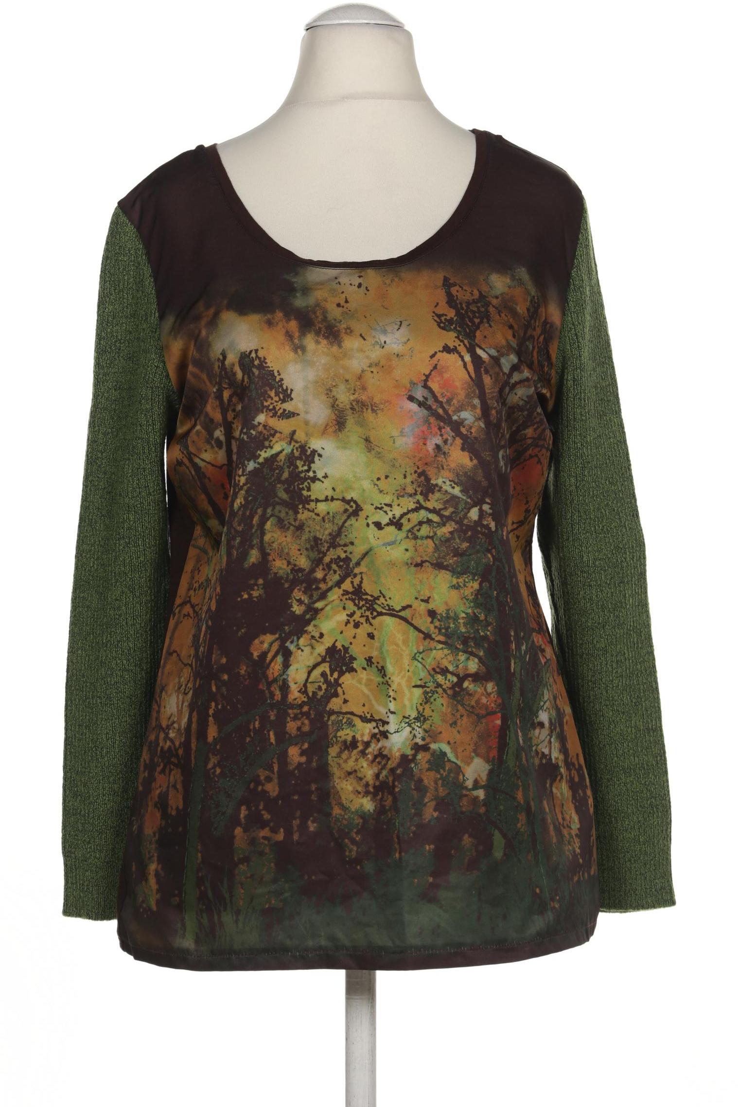 

sheego Damen Bluse, grün, Gr. 40