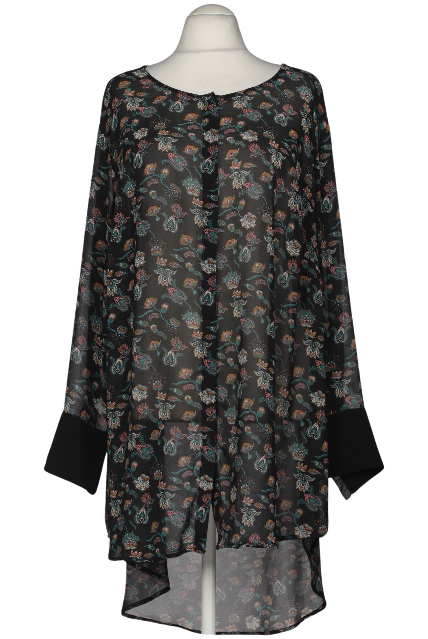 

sheego Damen Bluse, mehrfarbig, Gr. 56