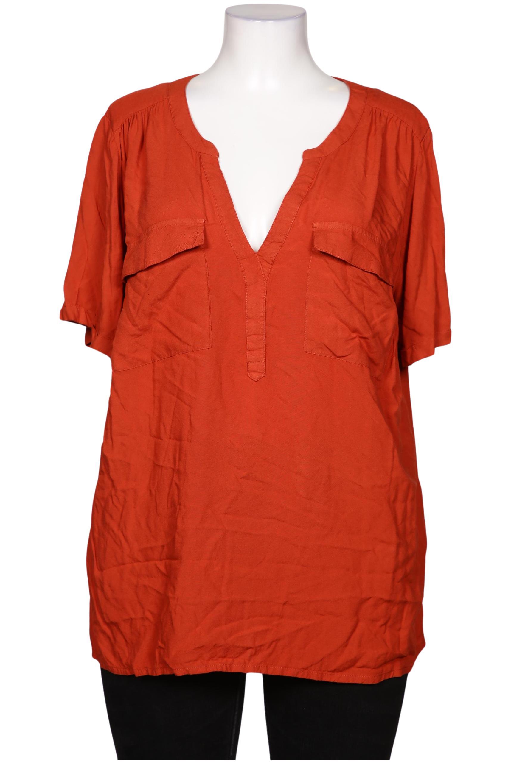 

sheego Damen Bluse, rot, Gr. 52