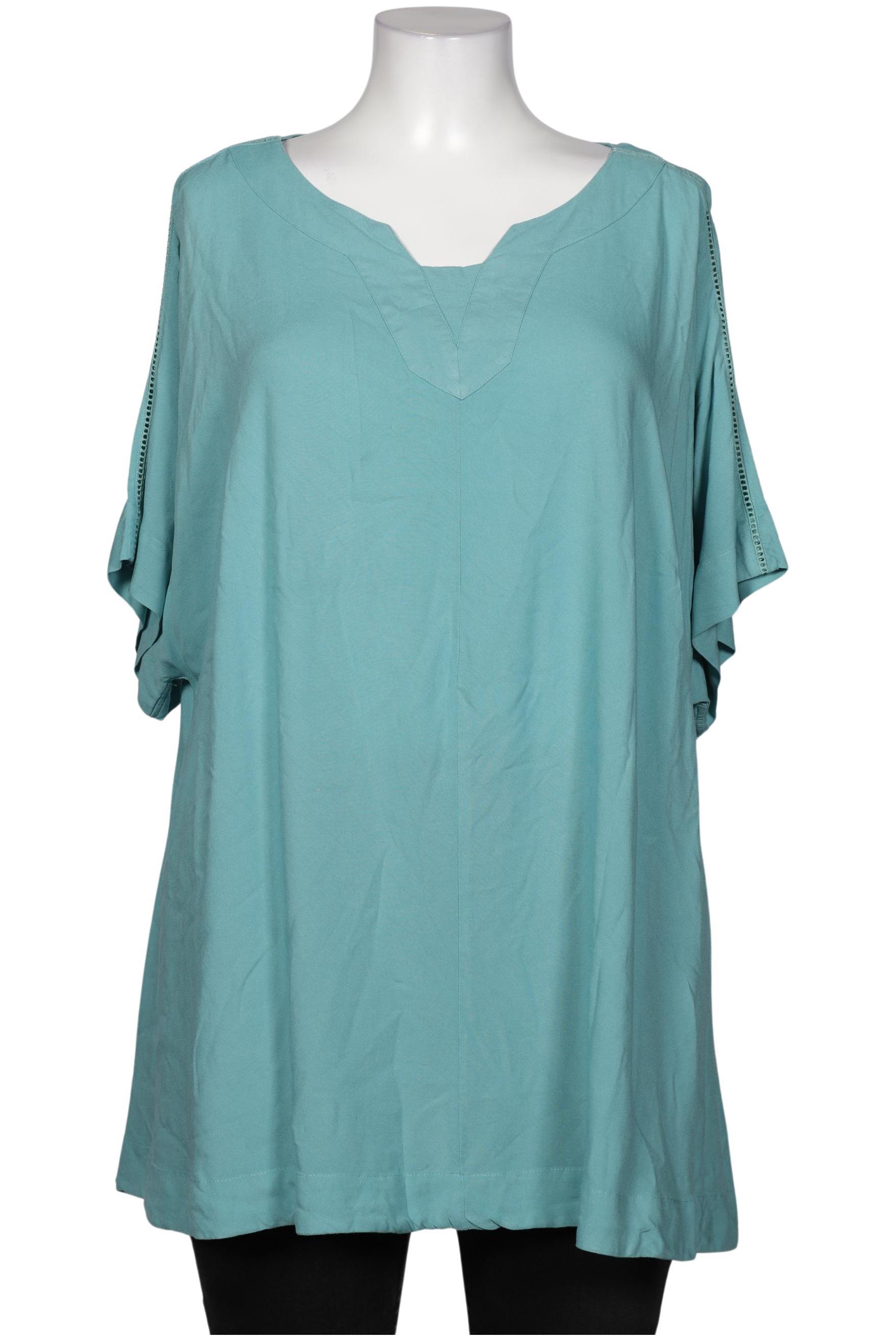 

sheego Damen Bluse, türkis, Gr. 50