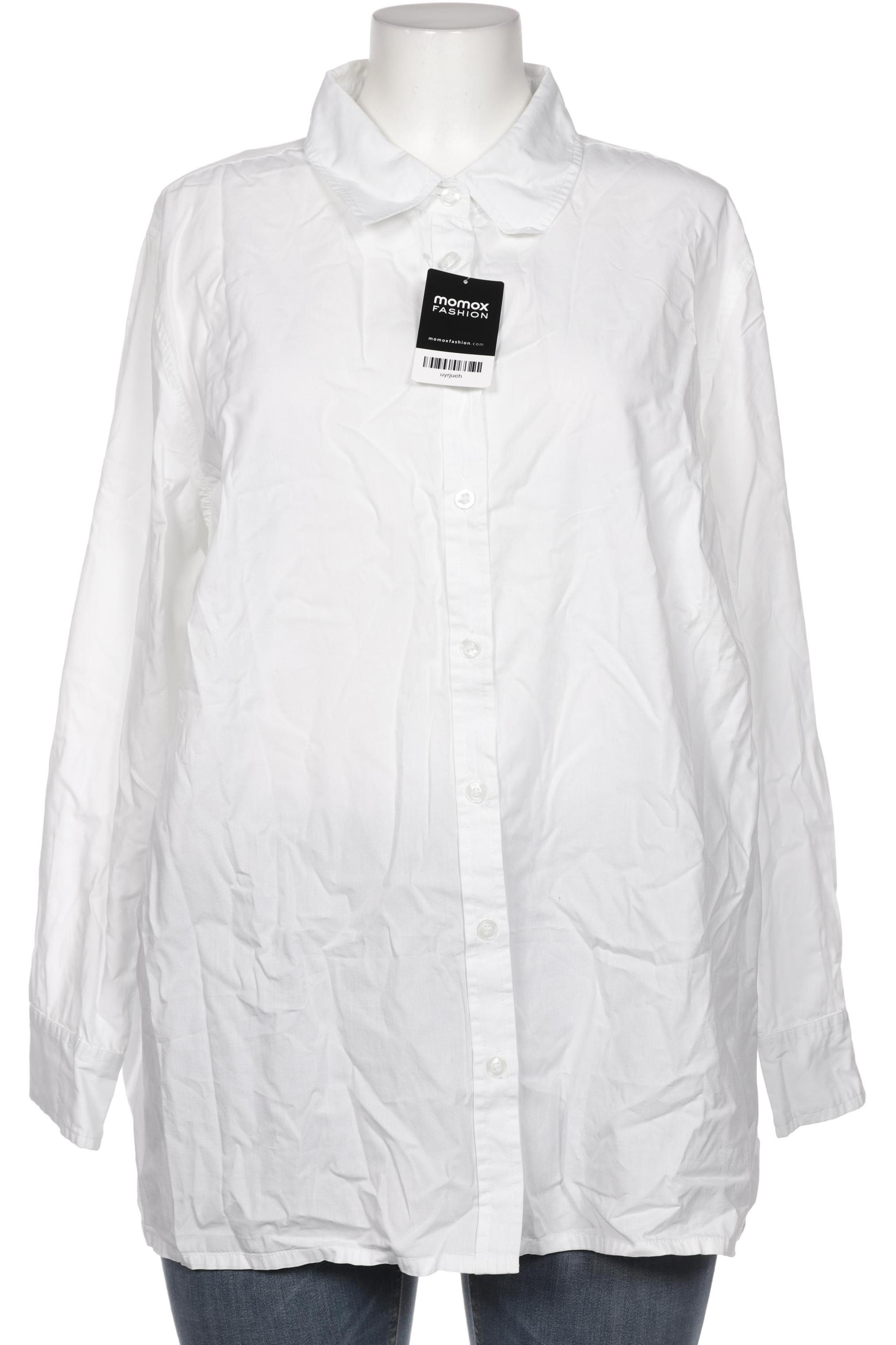 

sheego Damen Bluse, weiß, Gr. 52