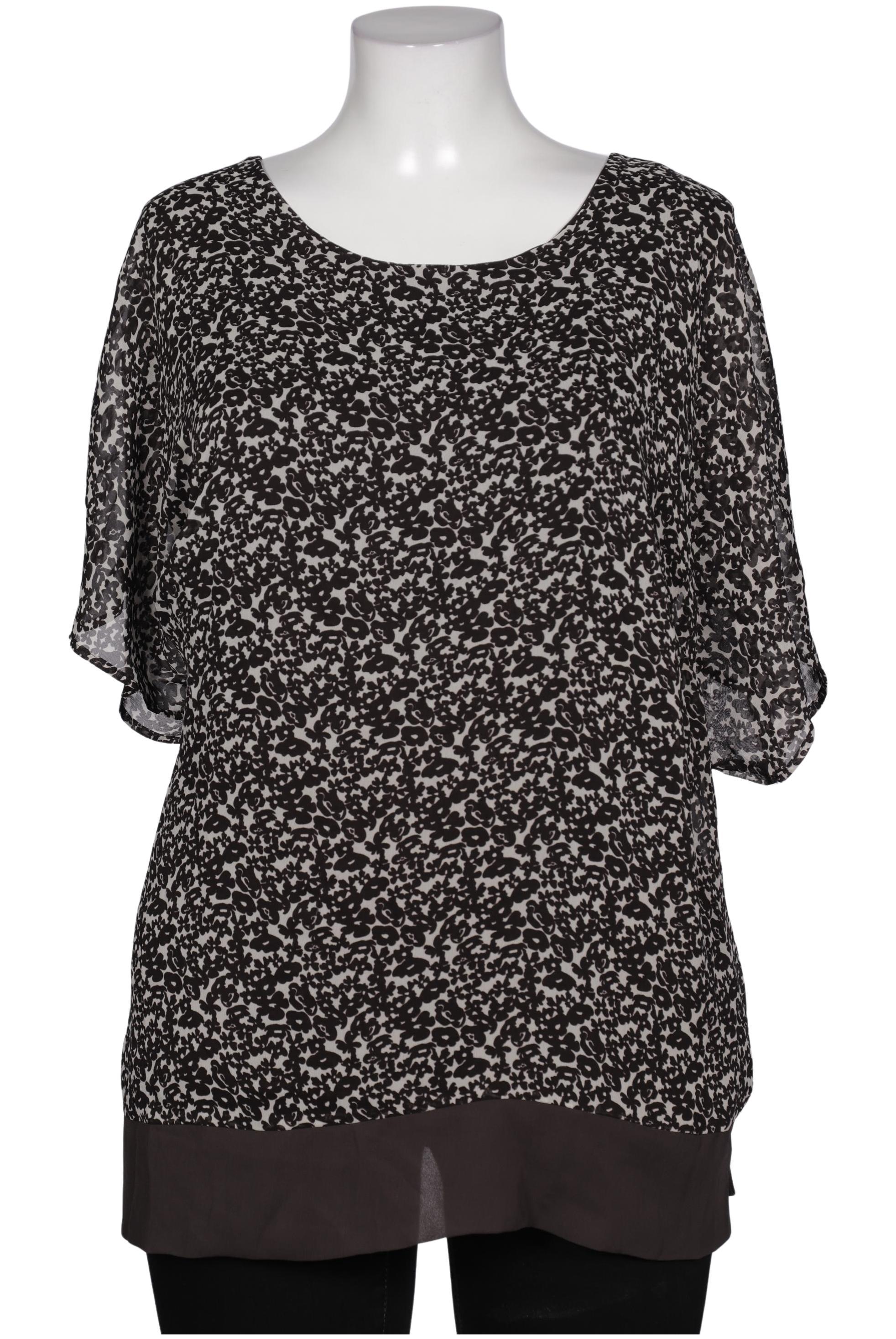 

sheego Damen Bluse, braun, Gr. 48