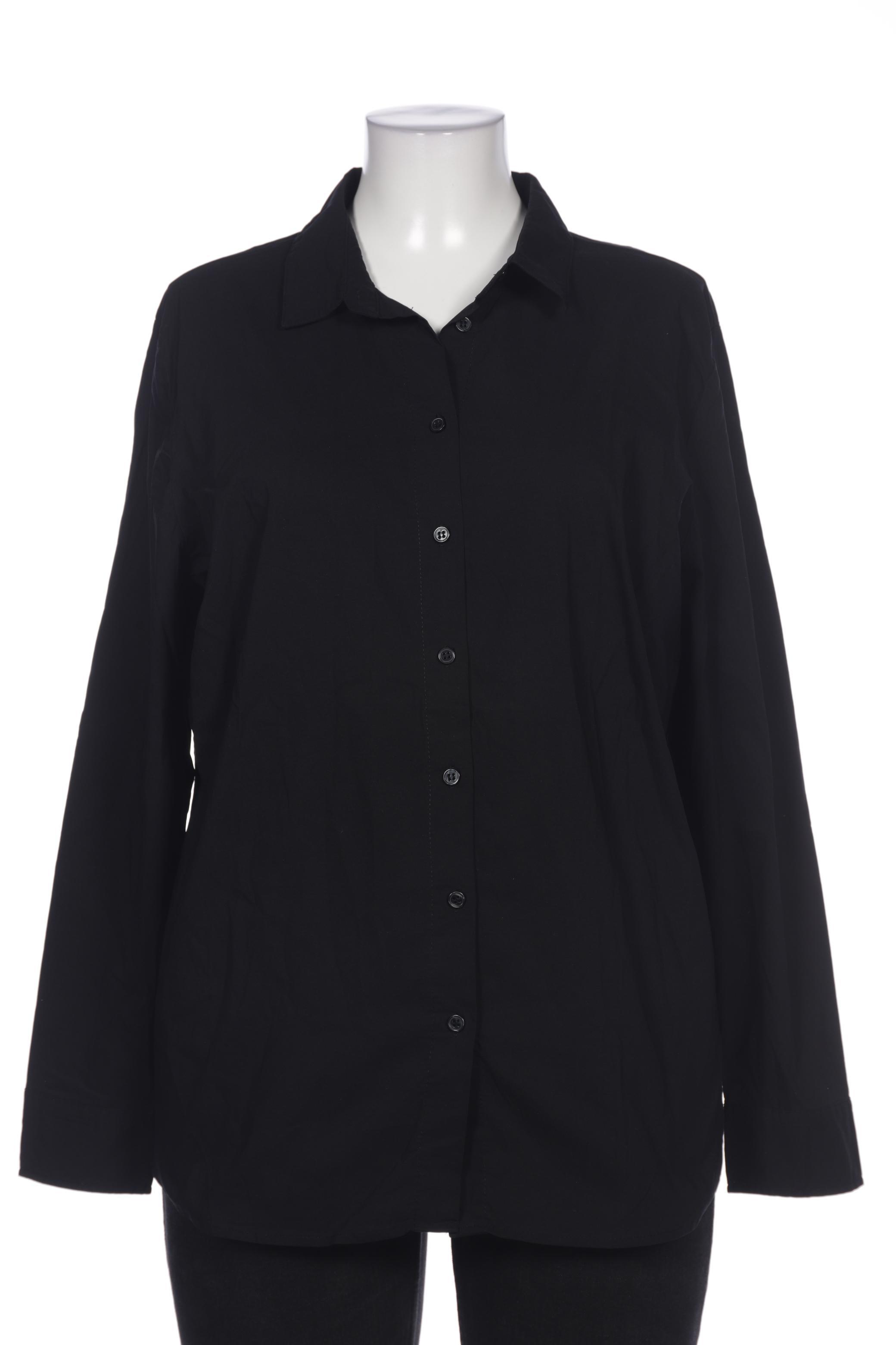 

sheego Damen Bluse, schwarz