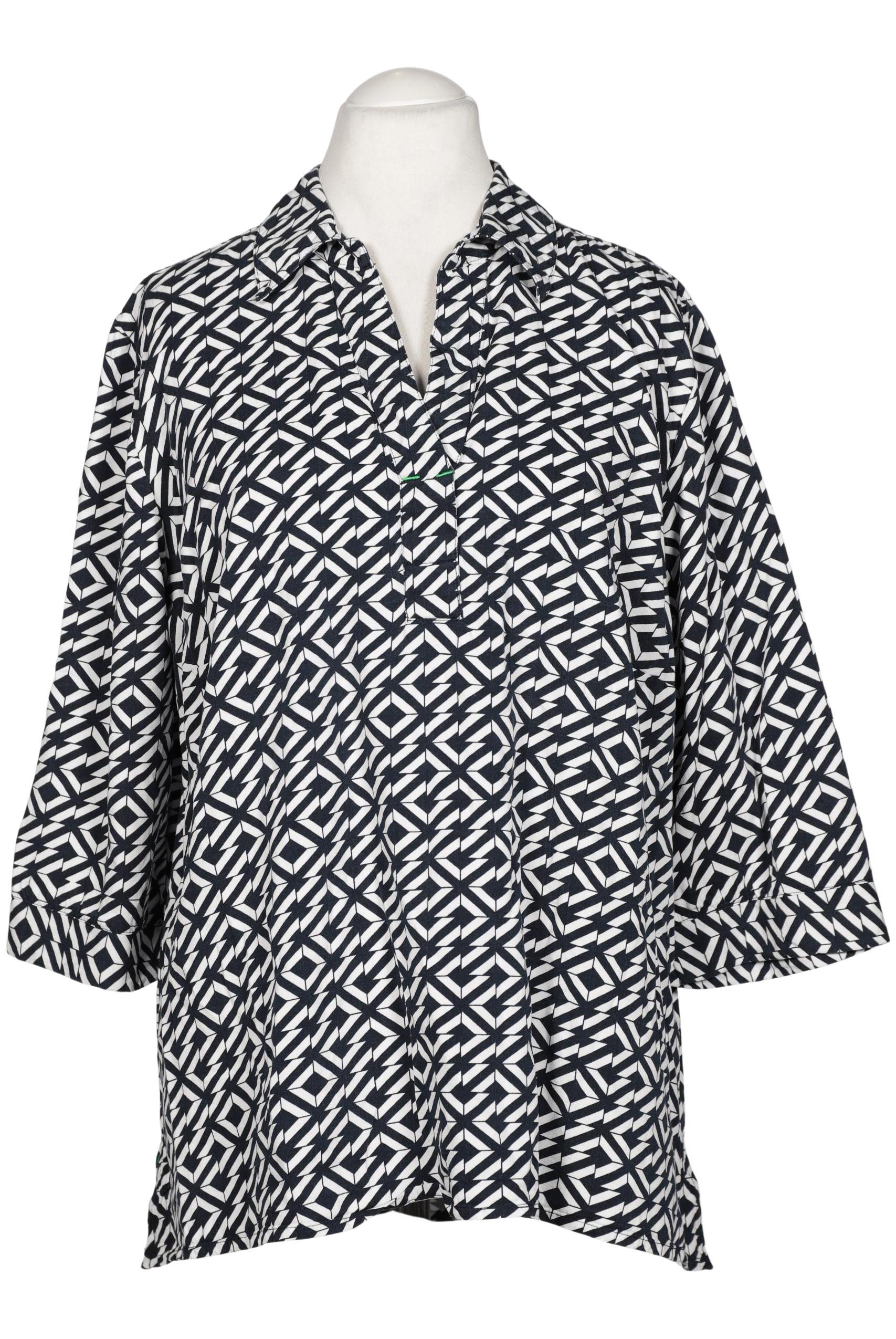 

sheego Damen Bluse, mehrfarbig, Gr. 50