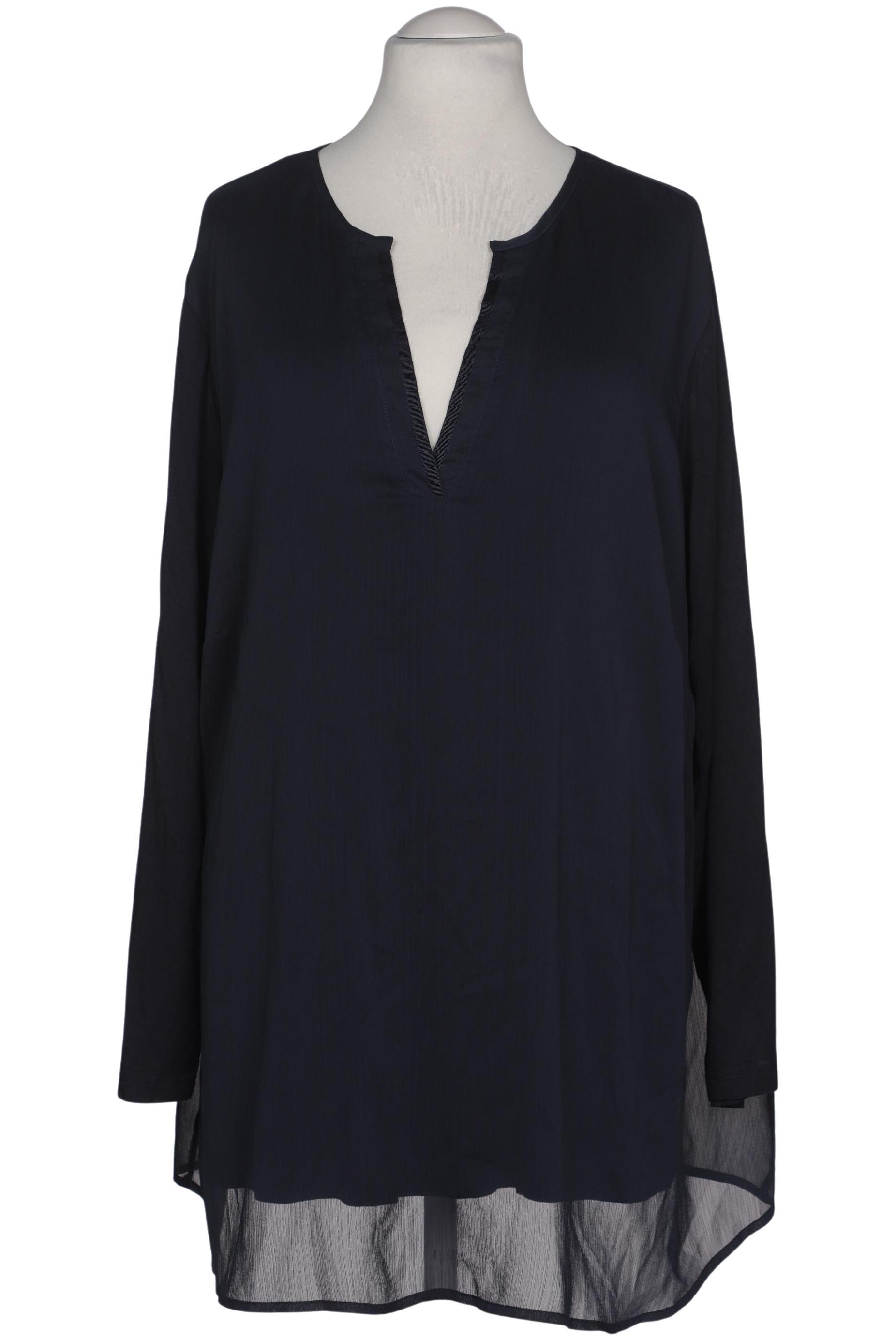 

sheego Damen Bluse, marineblau, Gr. 54