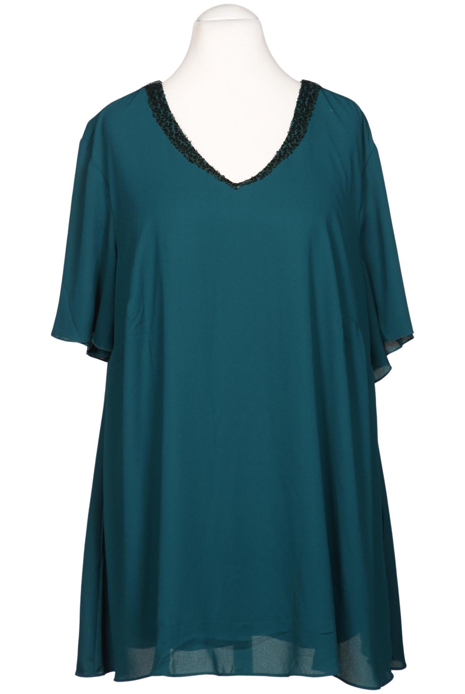 

sheego Damen Bluse, türkis, Gr. 48