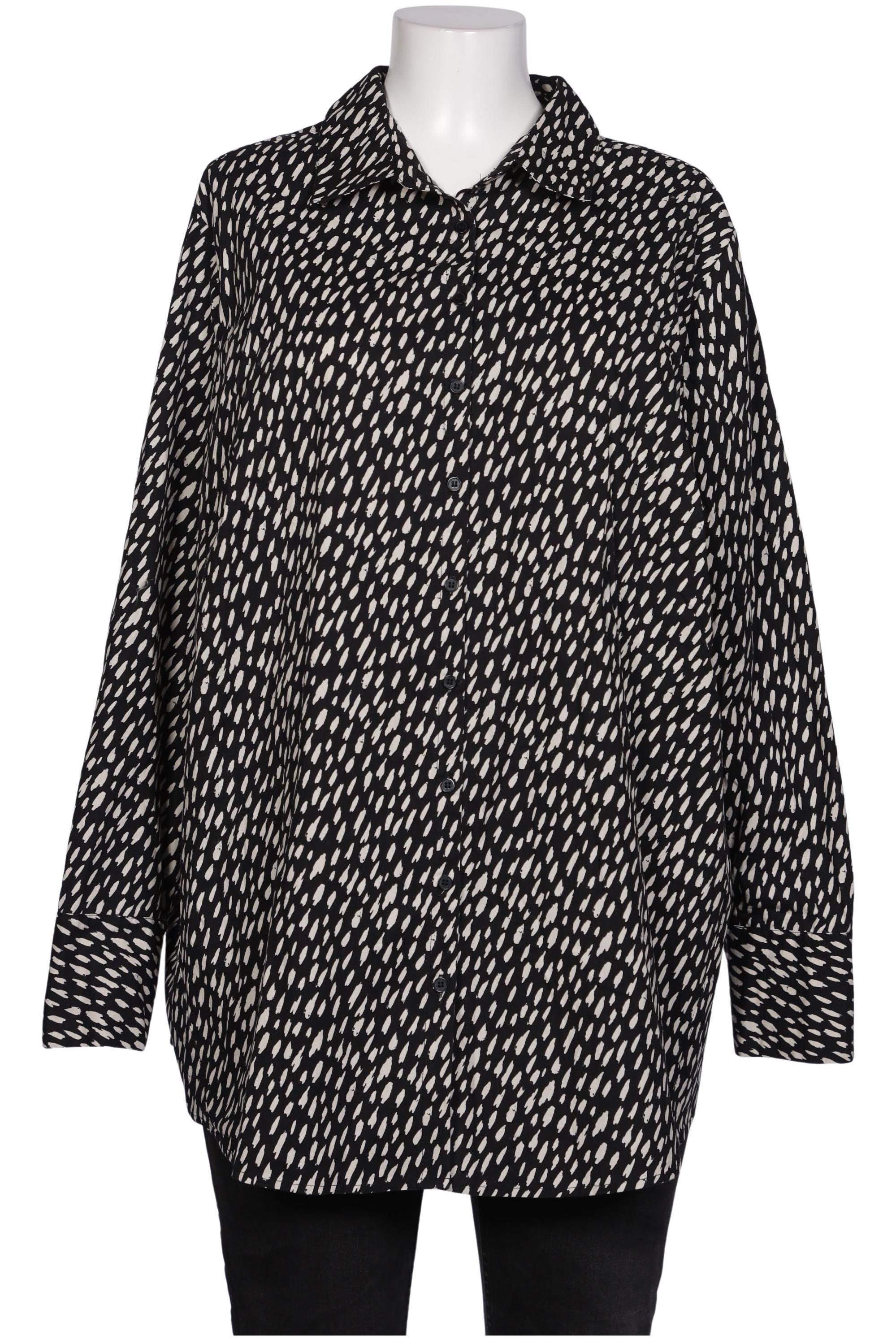 

sheego Damen Bluse, schwarz, Gr. 52