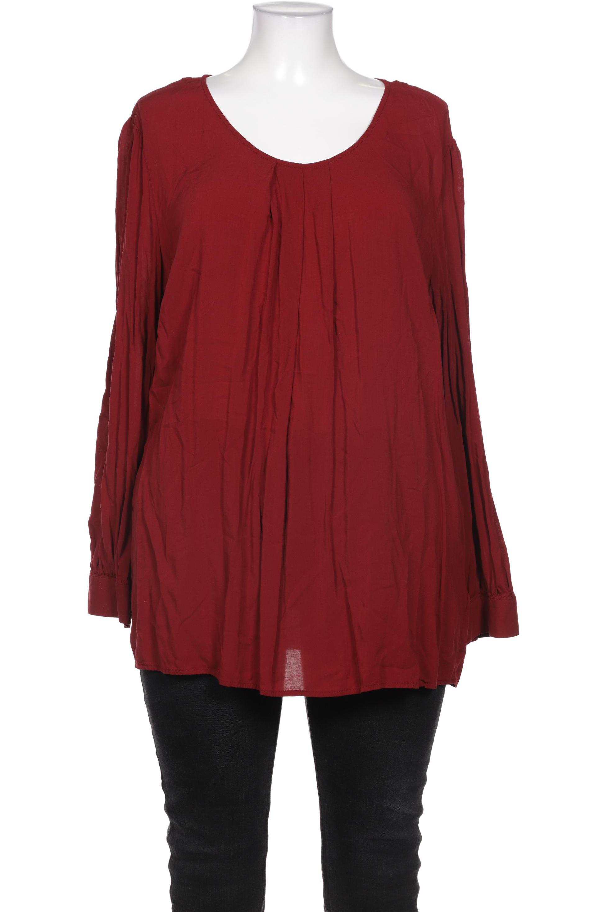 

sheego Damen Bluse, bordeaux, Gr. 48
