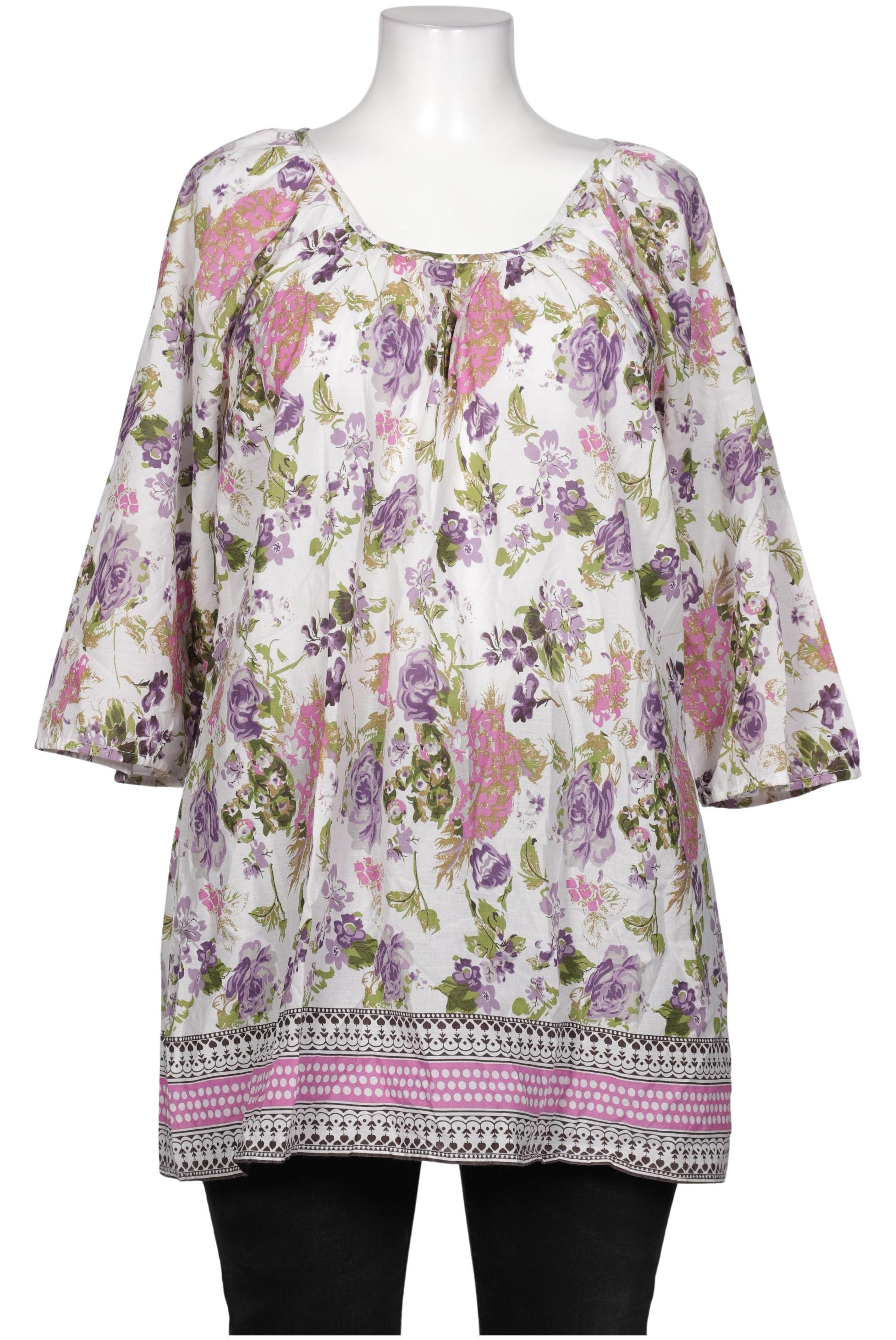 

sheego Damen Bluse, mehrfarbig, Gr. 48