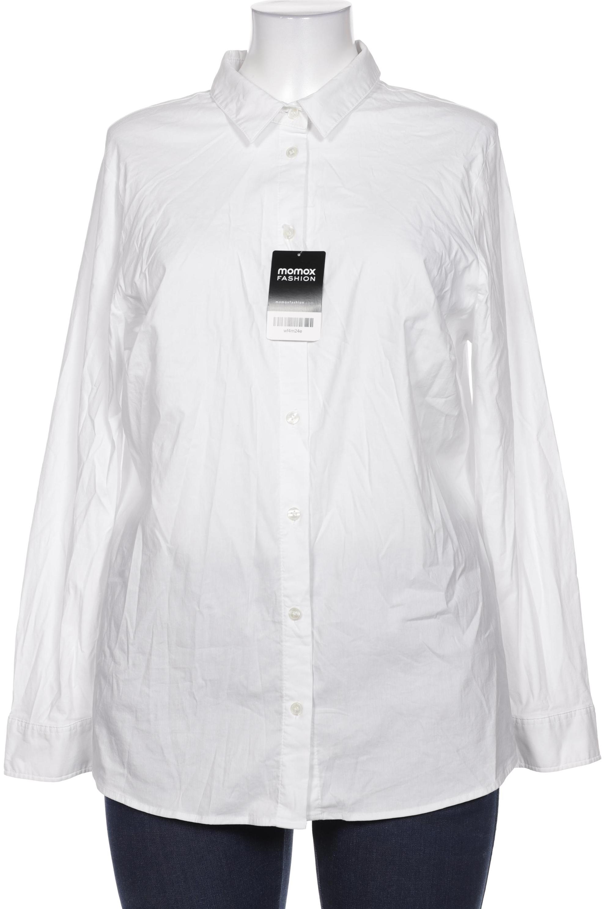 

sheego Damen Bluse, weiß