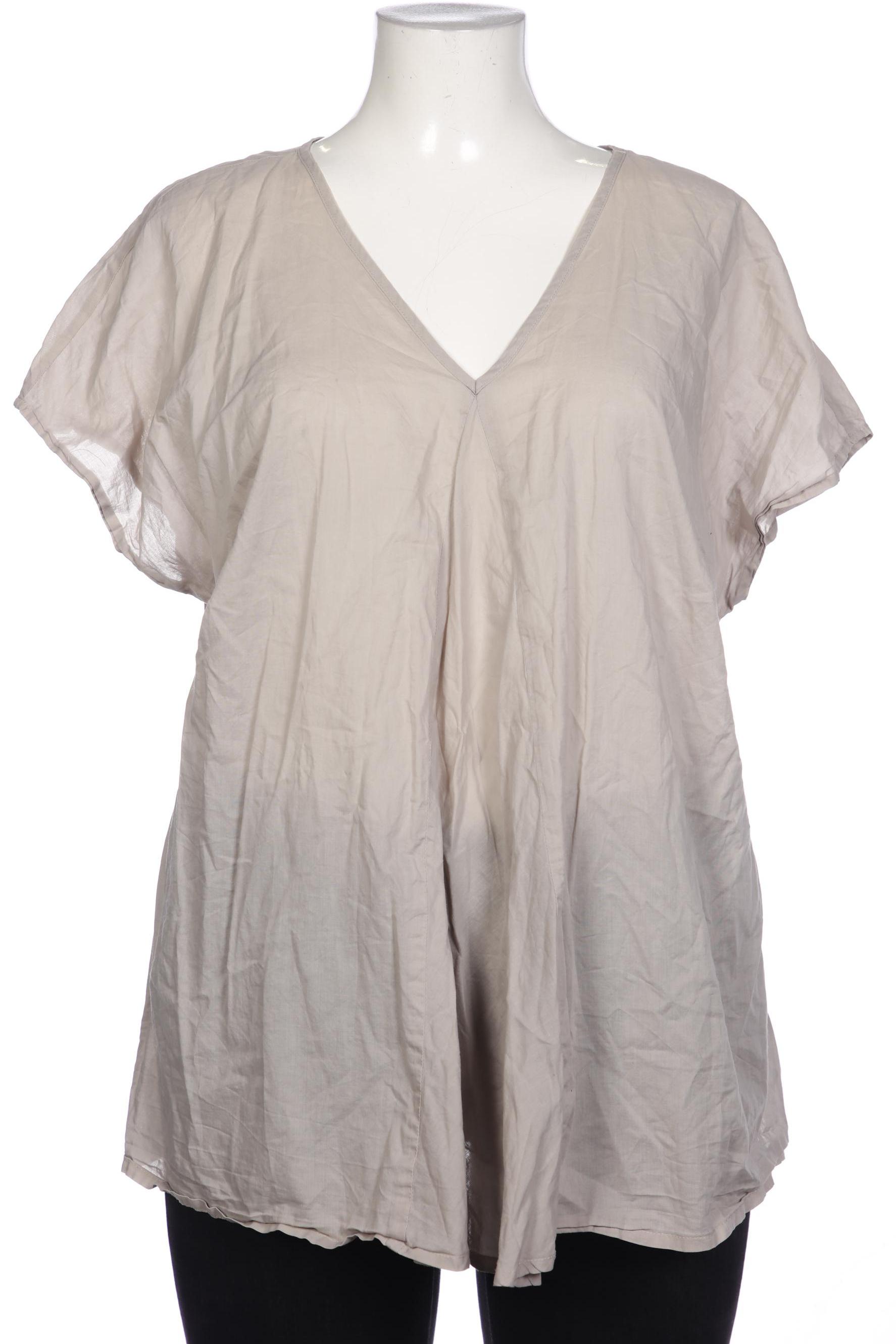 

sheego Damen Bluse, beige, Gr. 52