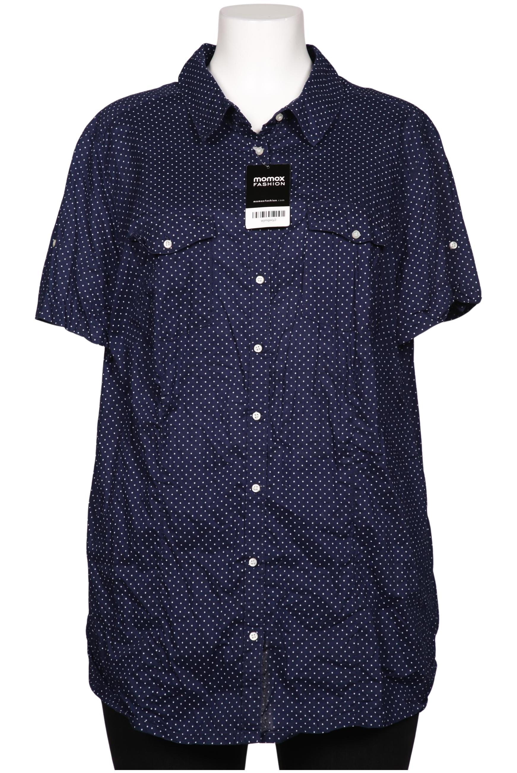 

sheego Damen Bluse, marineblau, Gr. 52