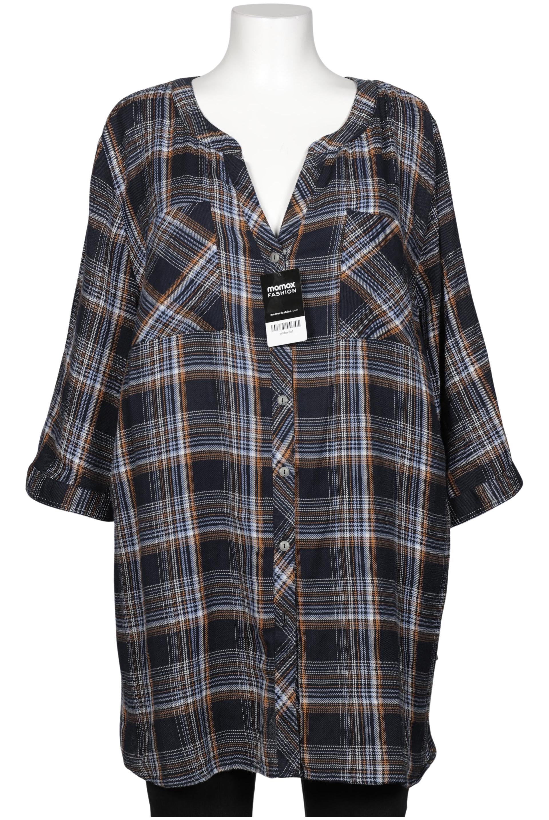 

sheego Damen Bluse, marineblau, Gr. 52