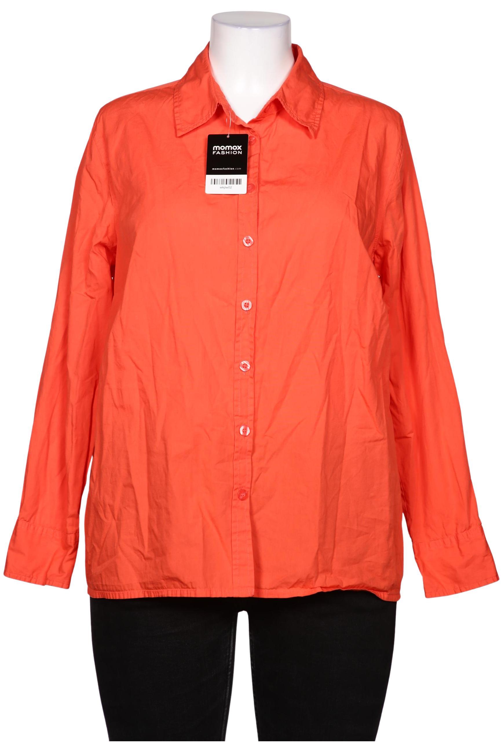 

sheego Damen Bluse, orange, Gr. 46