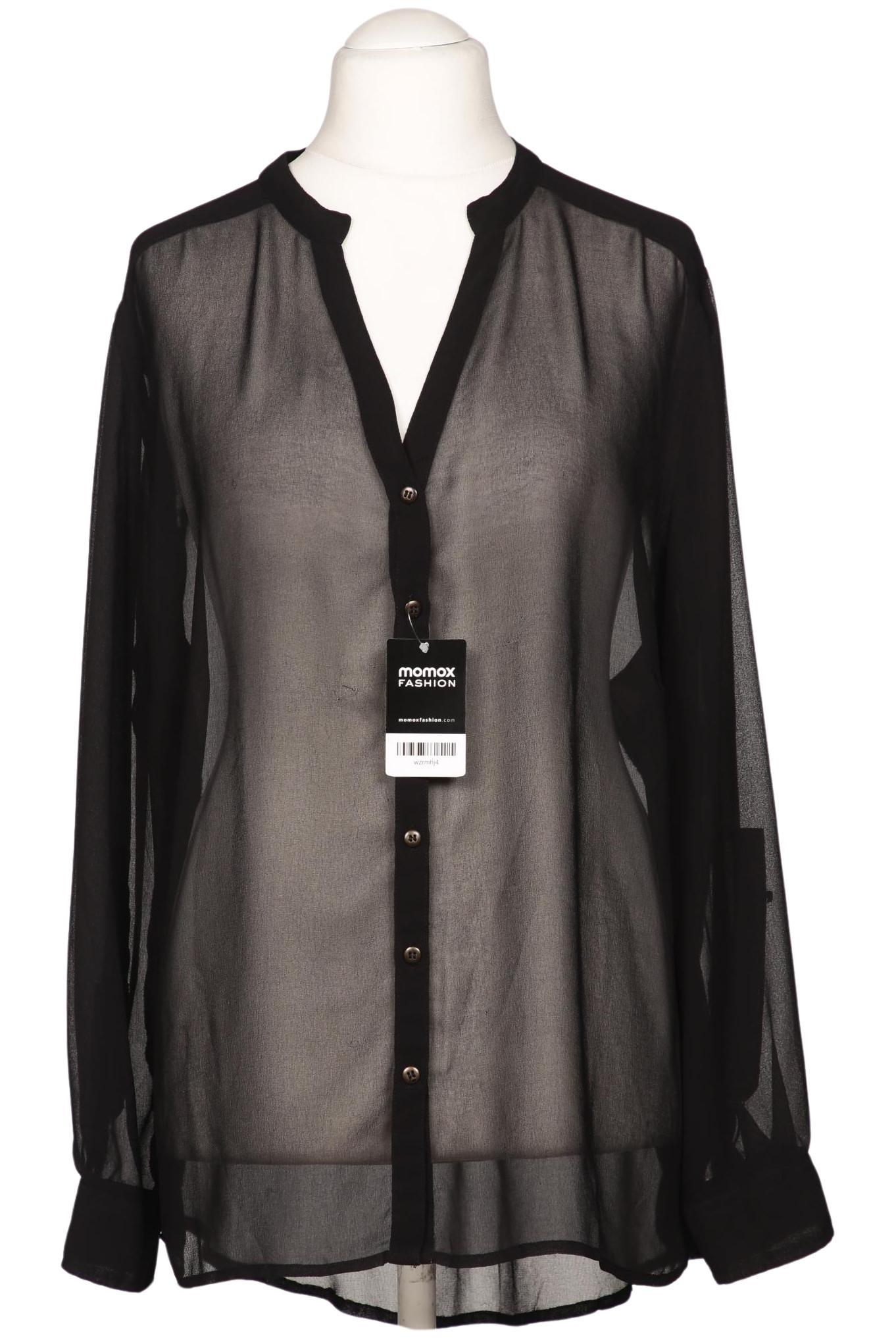 

sheego Damen Bluse, schwarz, Gr. 48