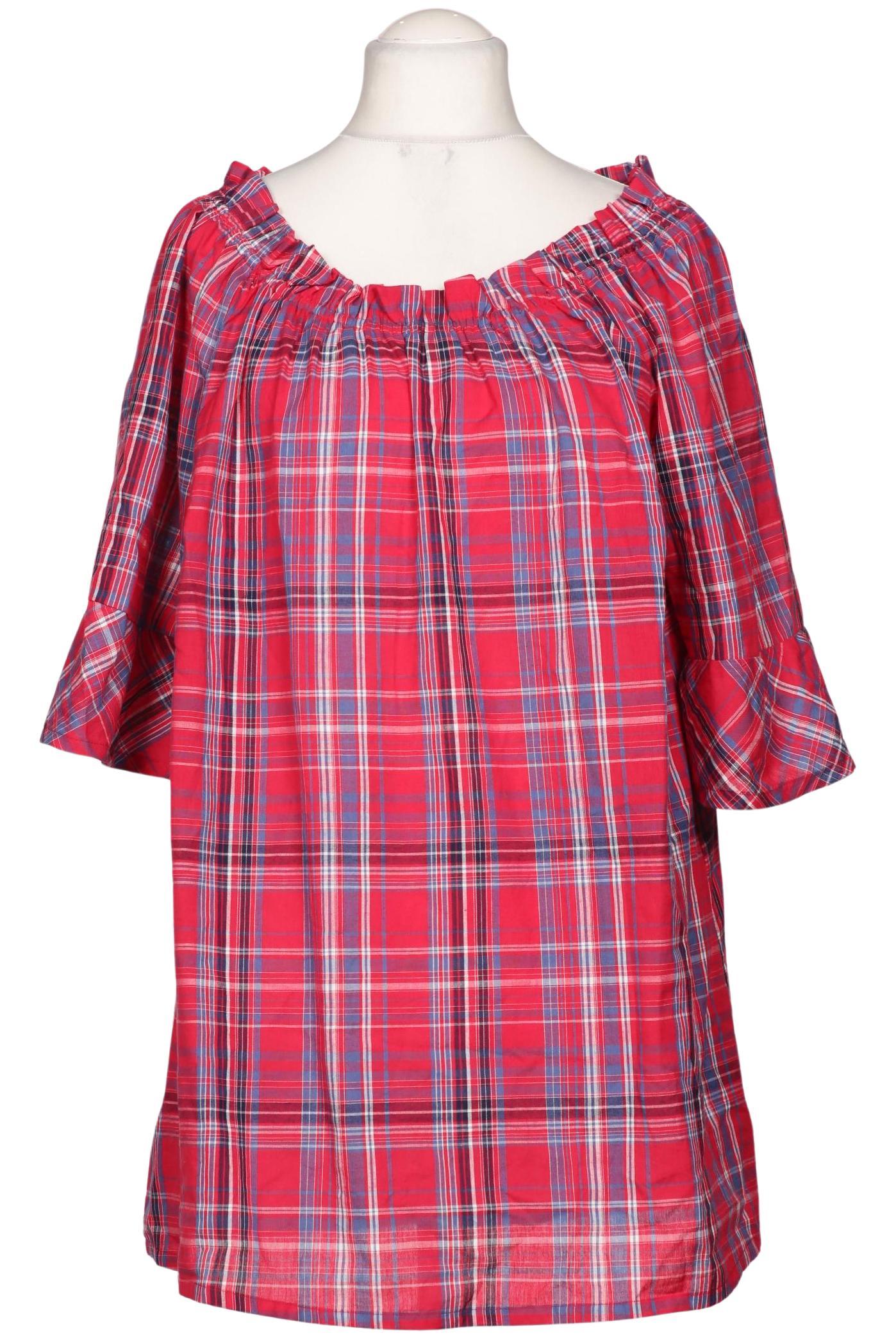 

sheego Damen Bluse, rot, Gr. 48