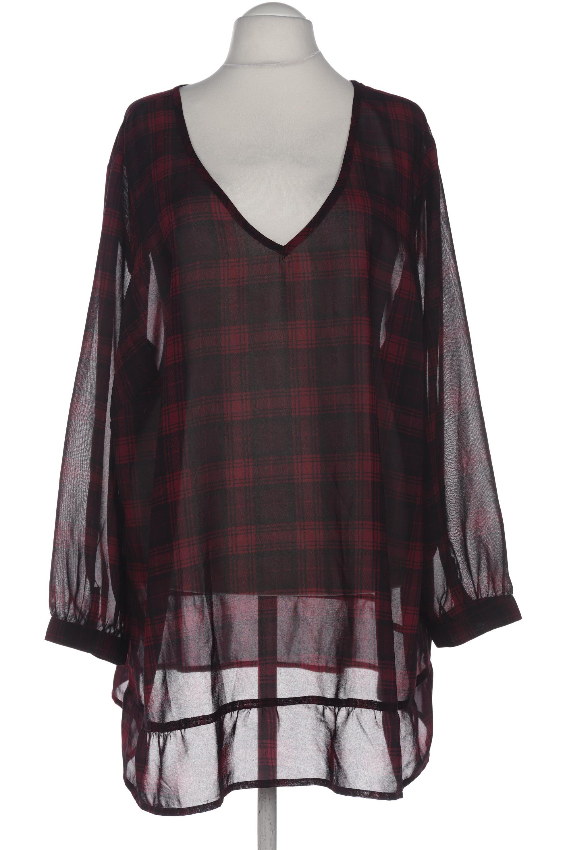 

sheego Damen Bluse, bordeaux