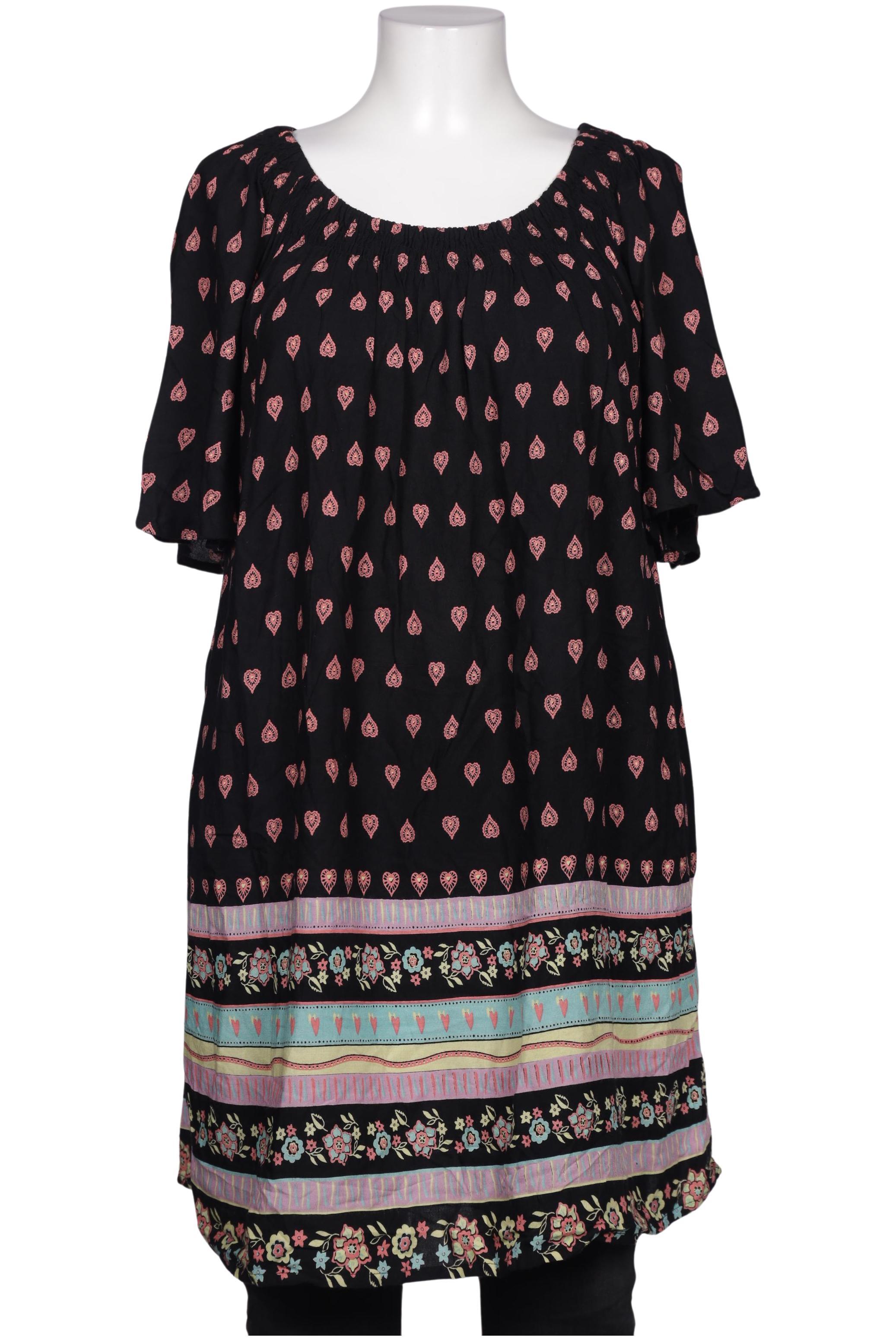 

sheego Damen Bluse, schwarz, Gr. 50