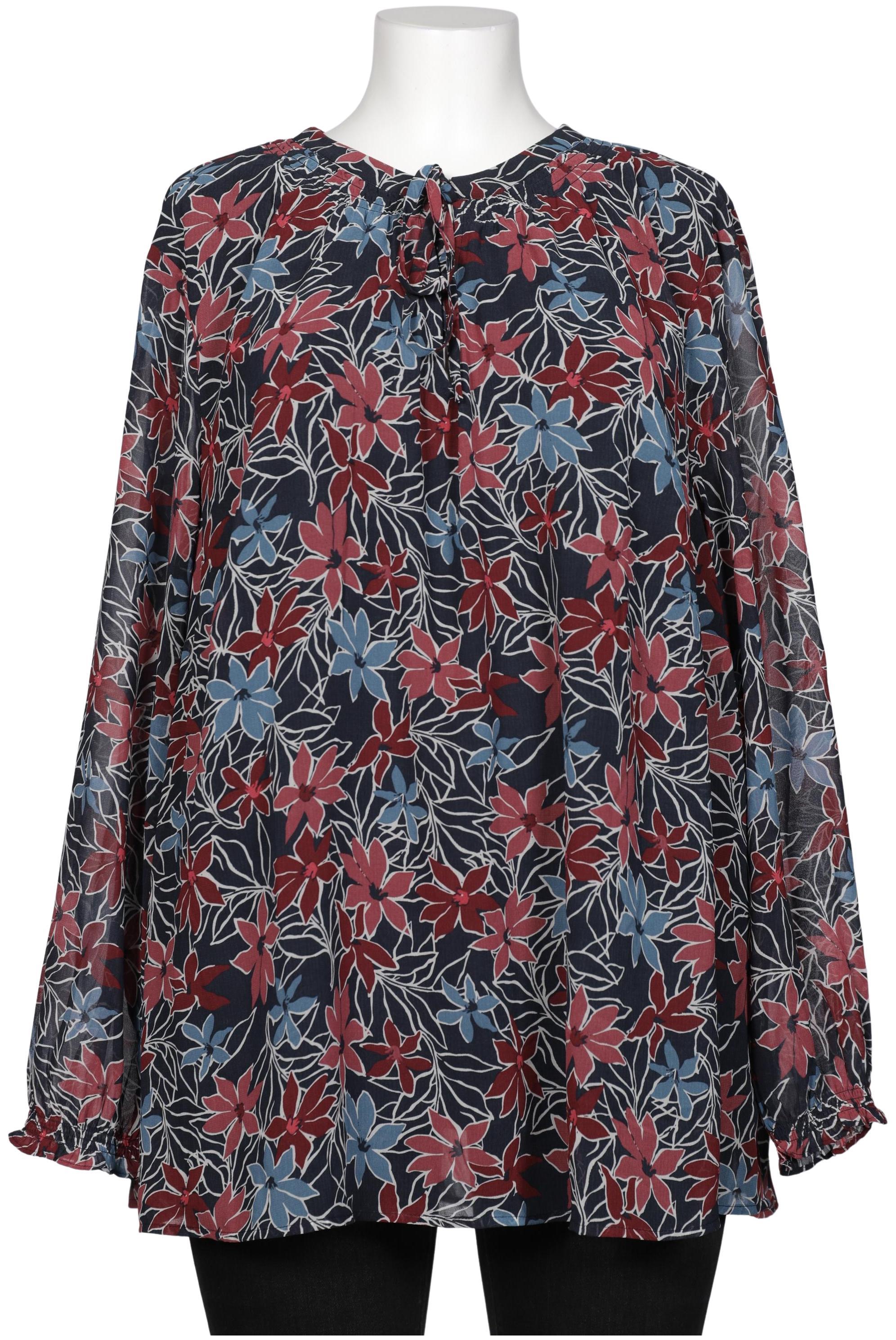 

sheego Damen Bluse, marineblau, Gr. 52