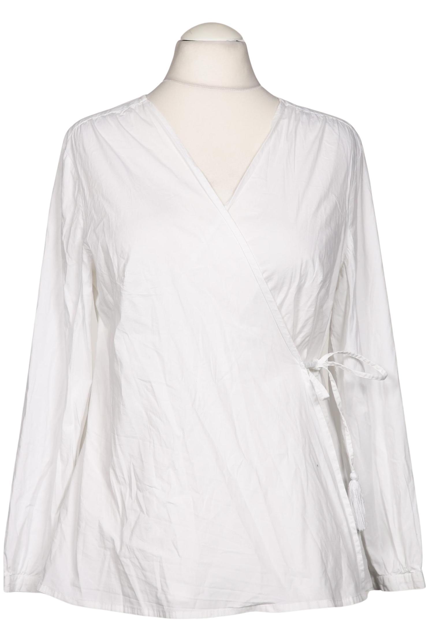 

sheego Damen Bluse, weiß, Gr. 44