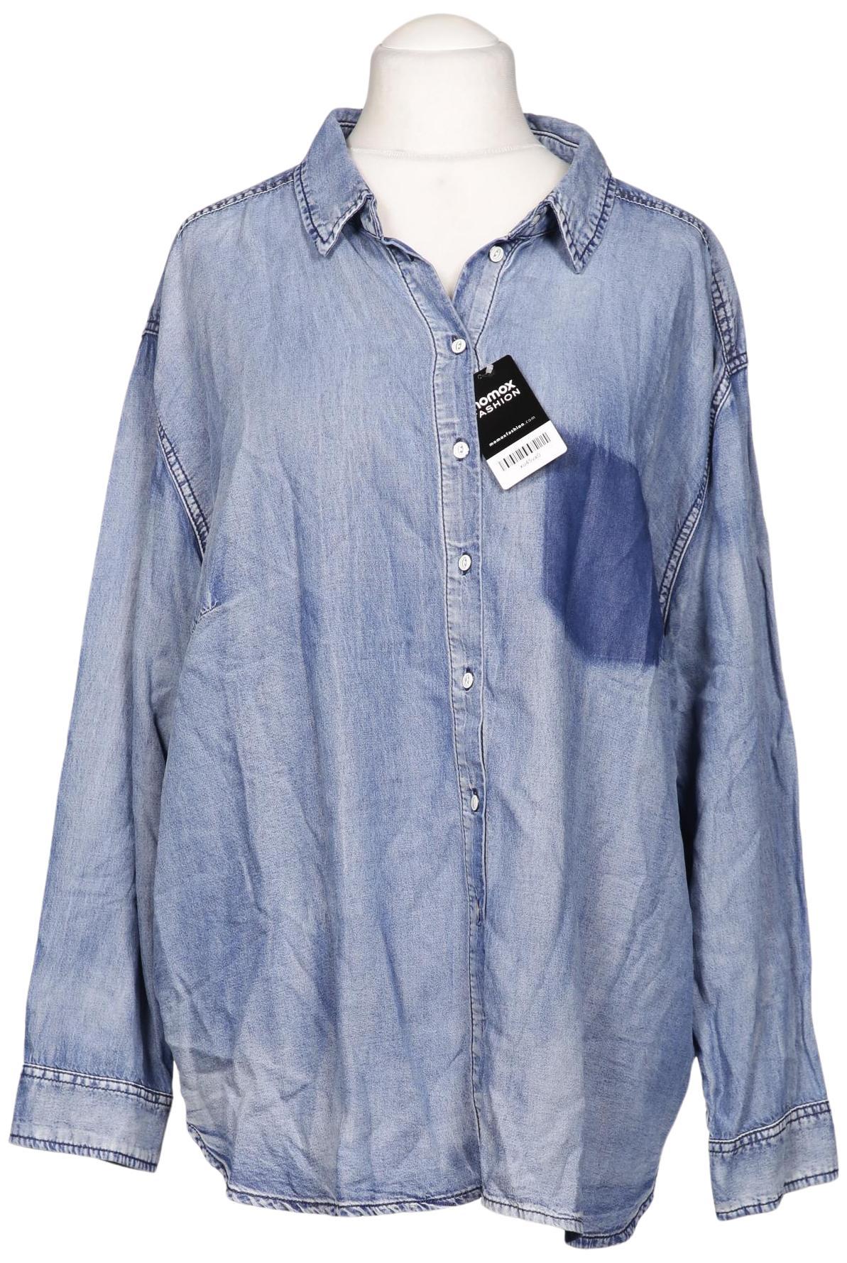 

sheego Damen Bluse, hellblau, Gr. 52