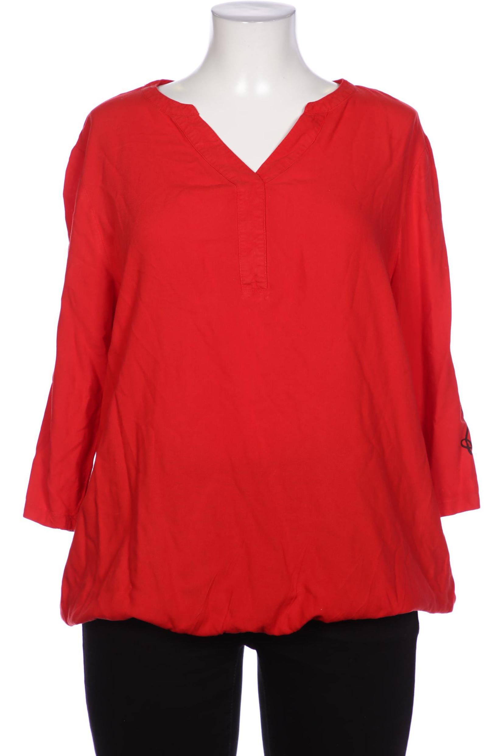 

sheego Damen Bluse, rot, Gr. 44