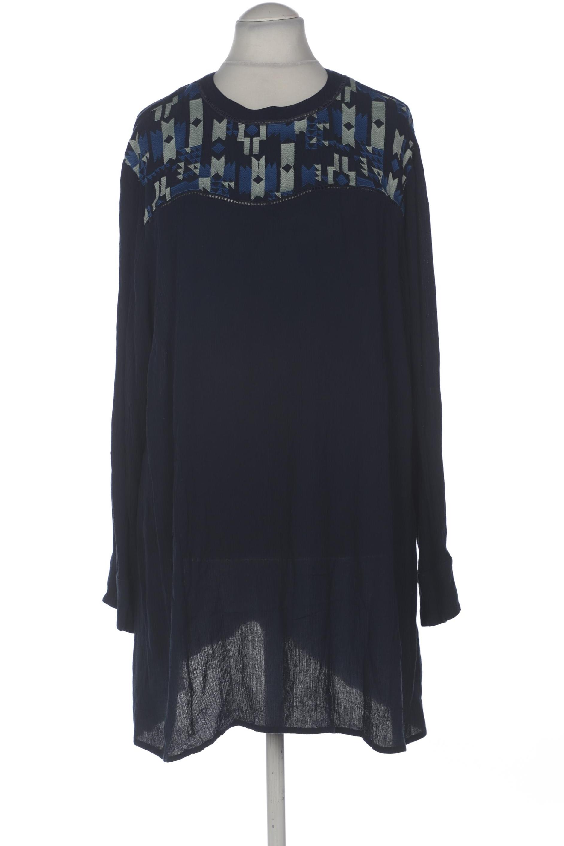 

sheego Damen Bluse, marineblau, Gr. 52
