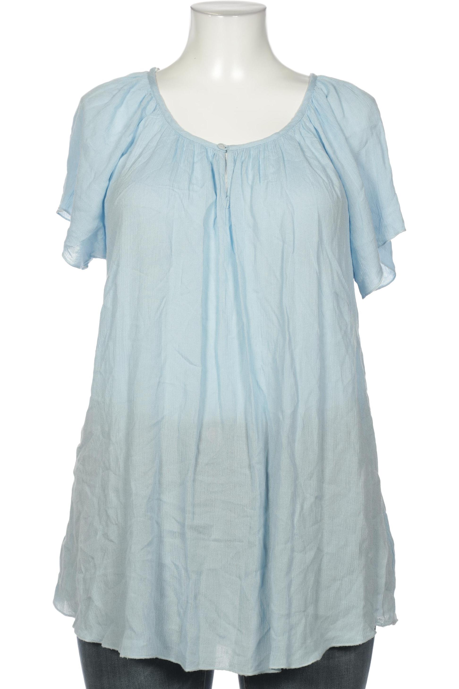 

sheego Damen Bluse, blau