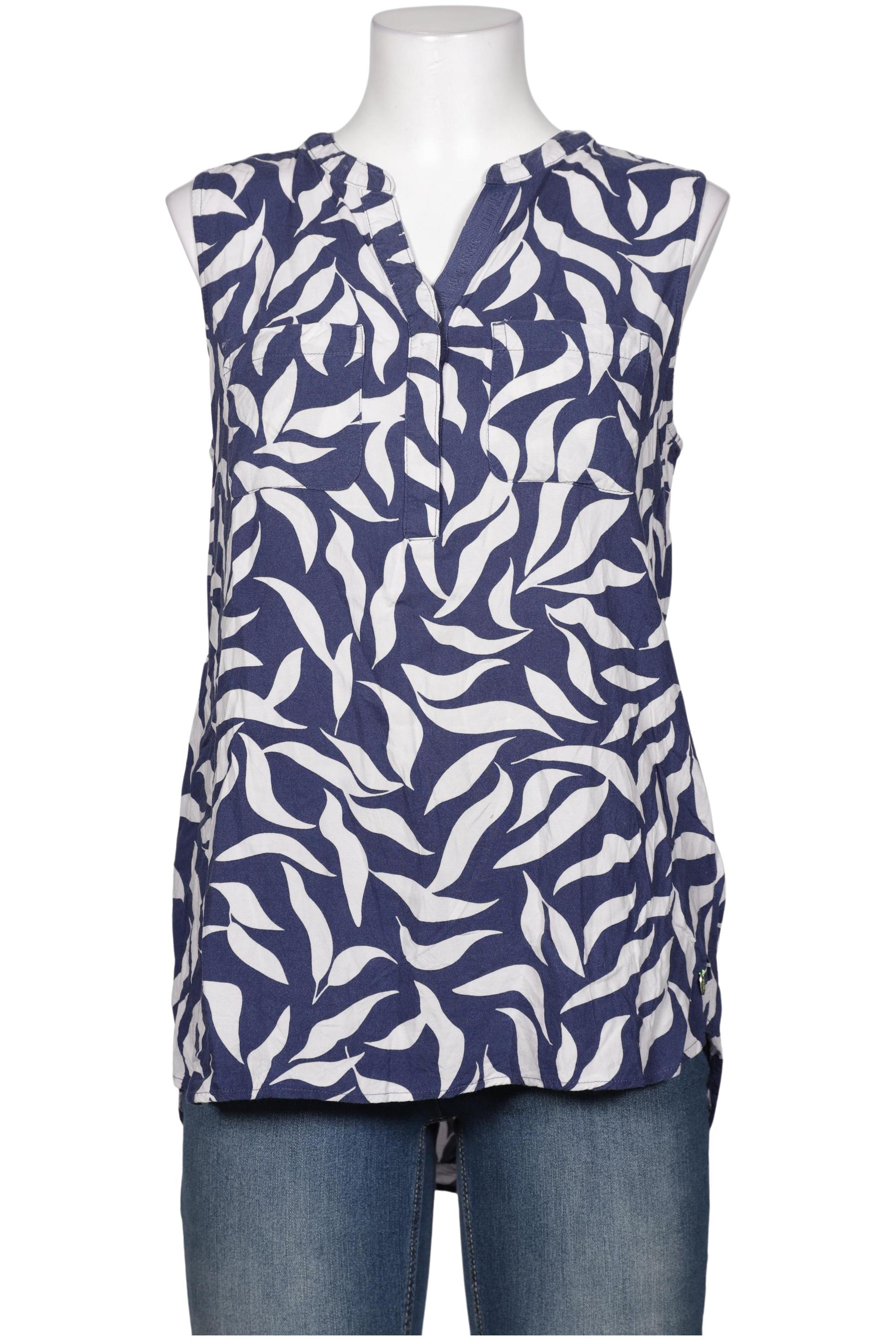 

sheego Damen Bluse, marineblau, Gr. 40