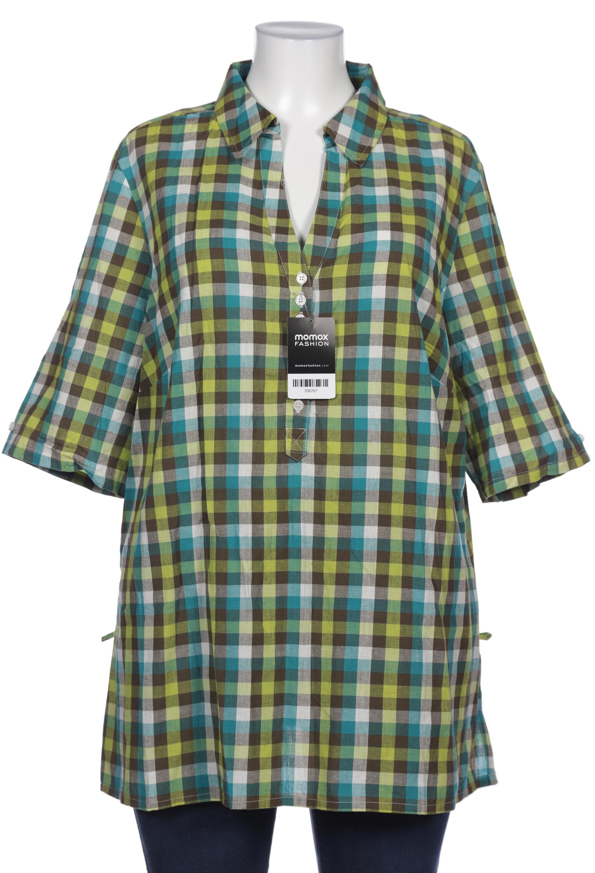 

sheego Damen Bluse, mehrfarbig, Gr. 50