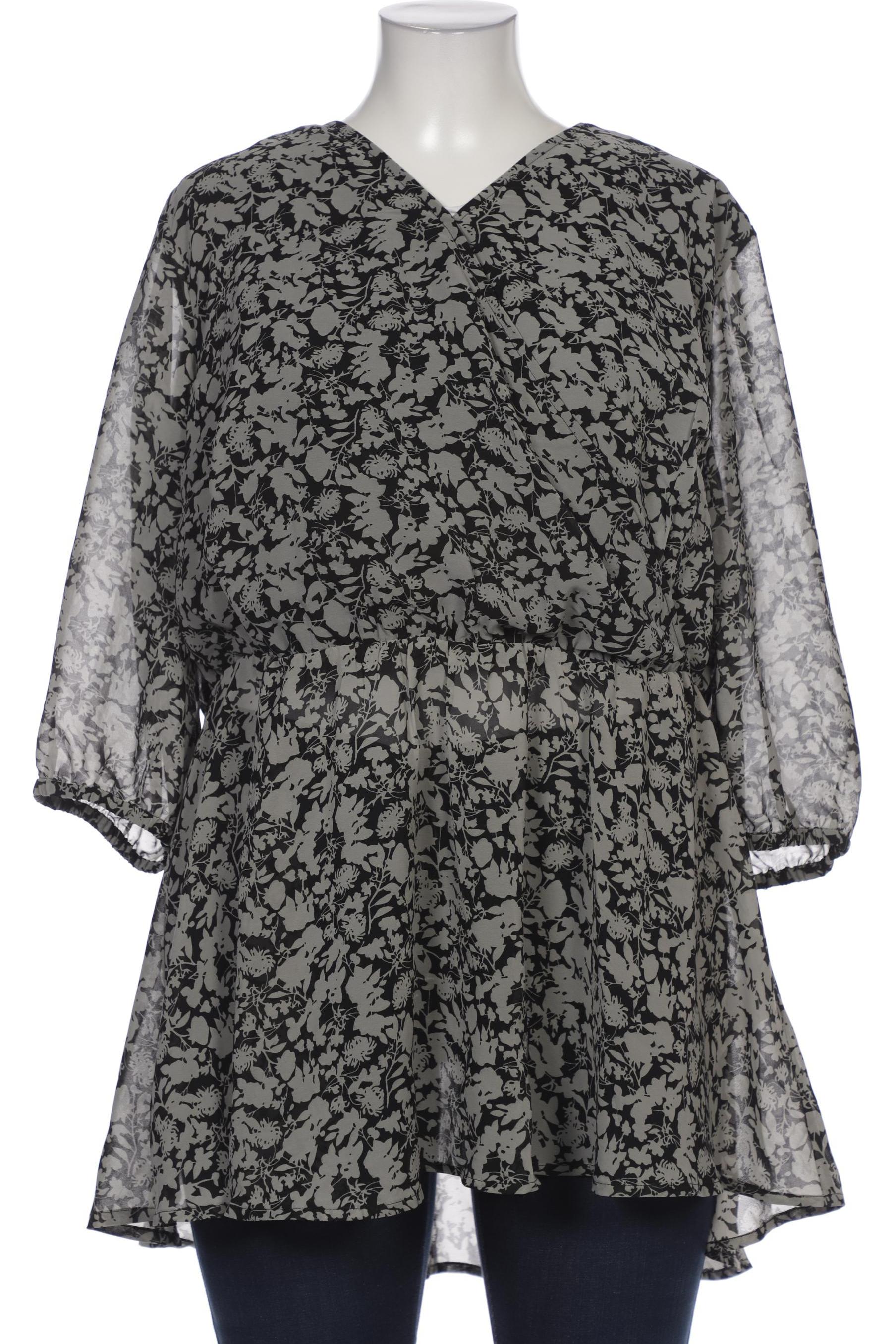 

sheego Damen Bluse, grau