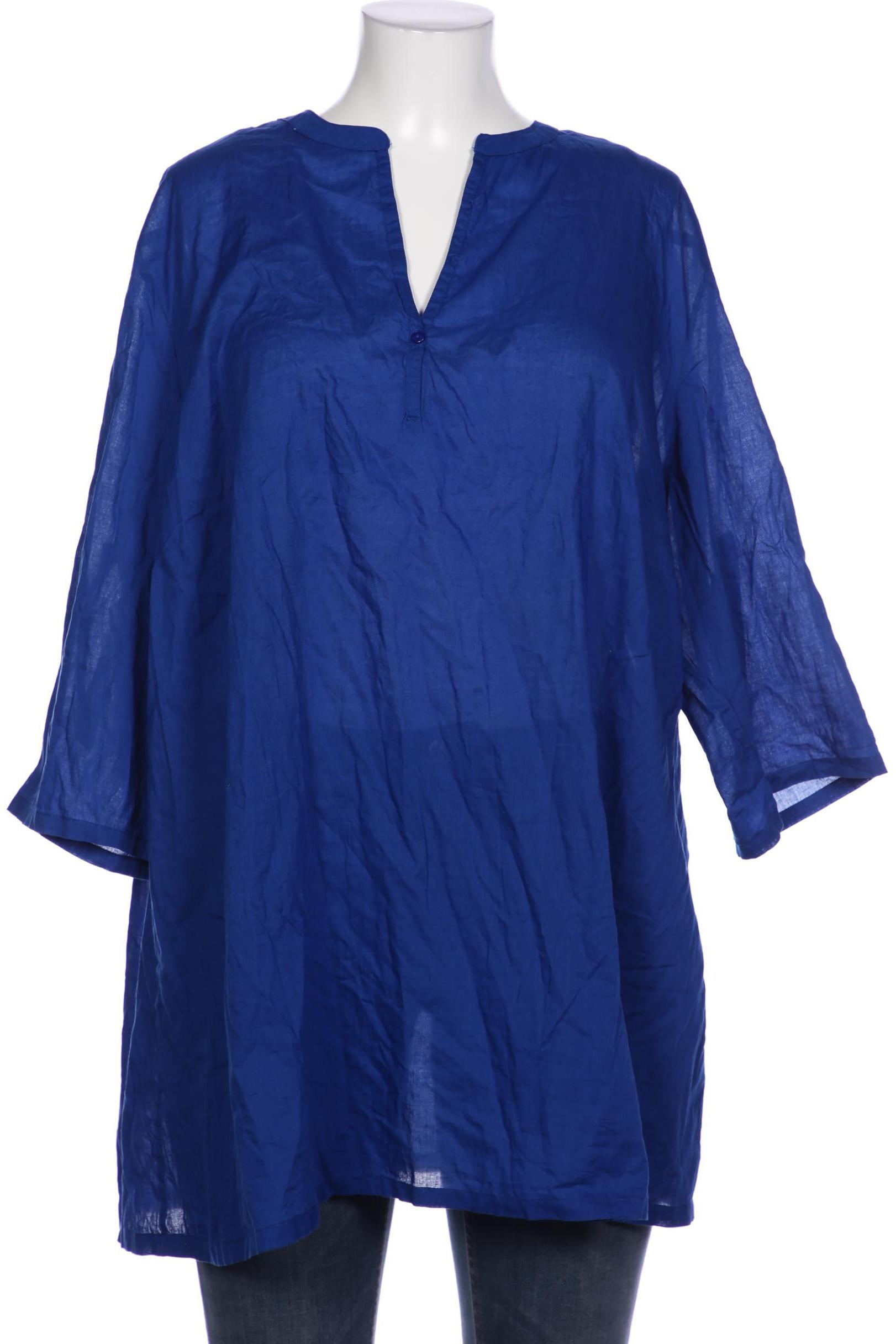 

sheego Damen Bluse, marineblau, Gr. 52