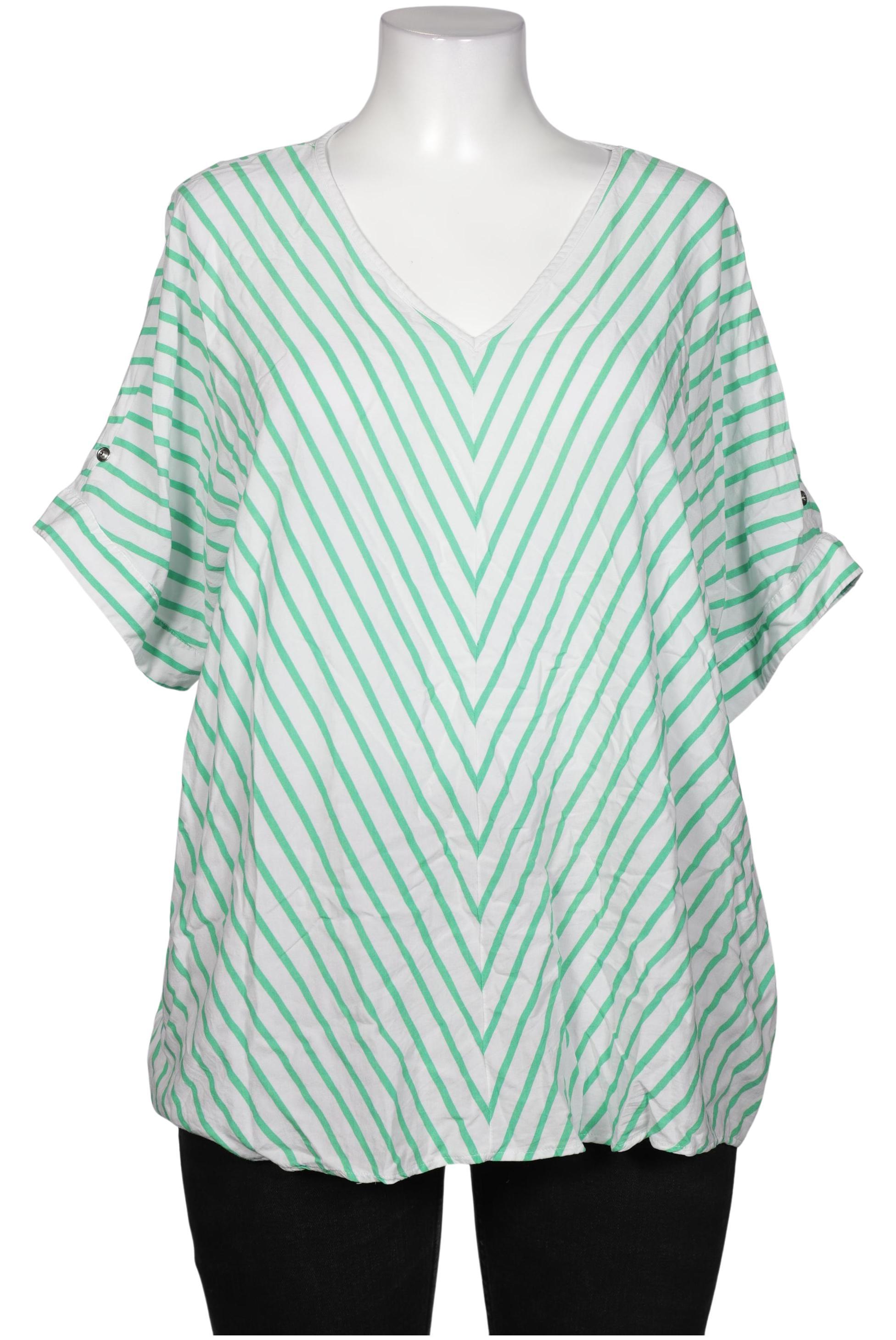 

sheego Damen Bluse, mehrfarbig, Gr. 48