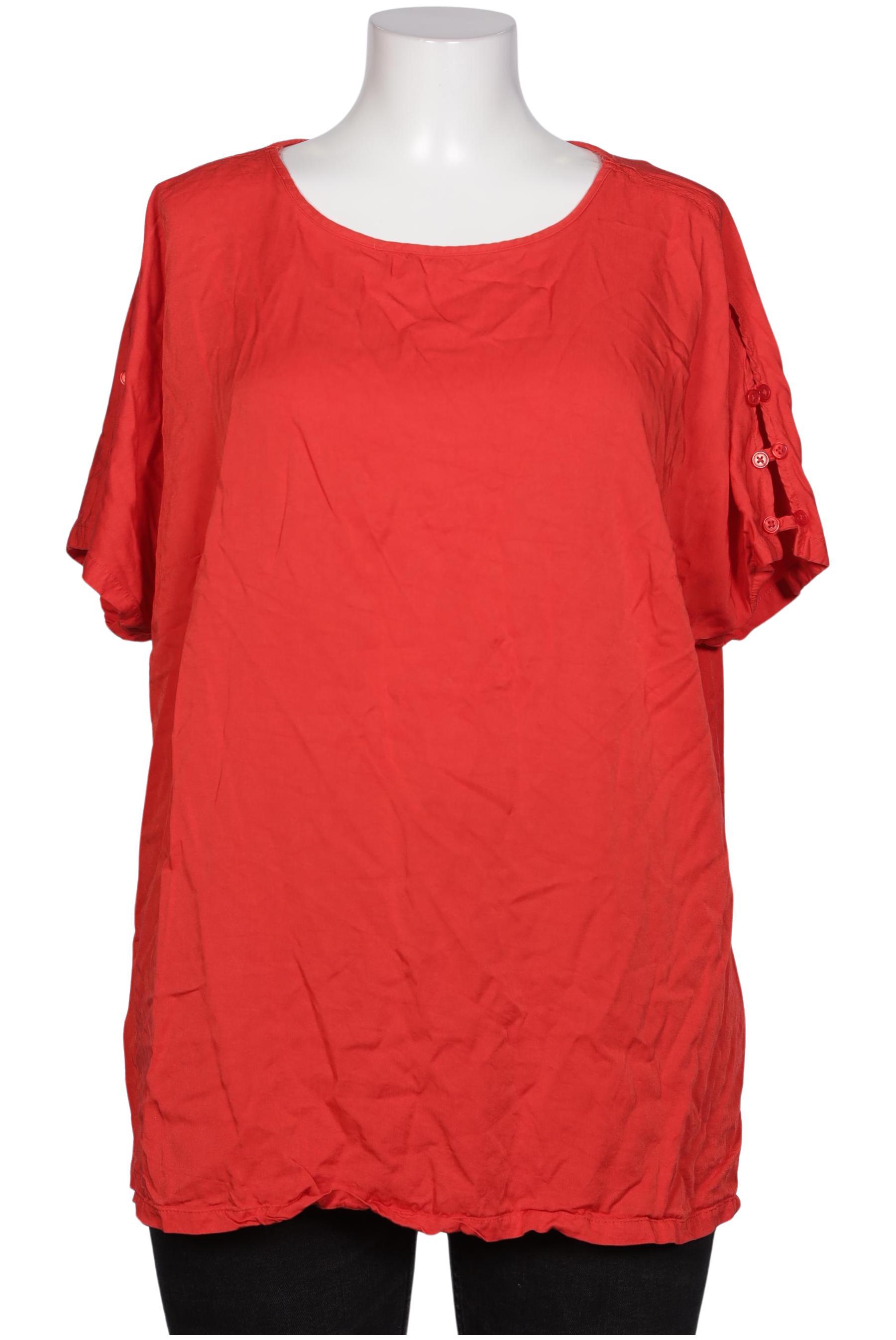 

sheego Damen Bluse, rot, Gr. 50