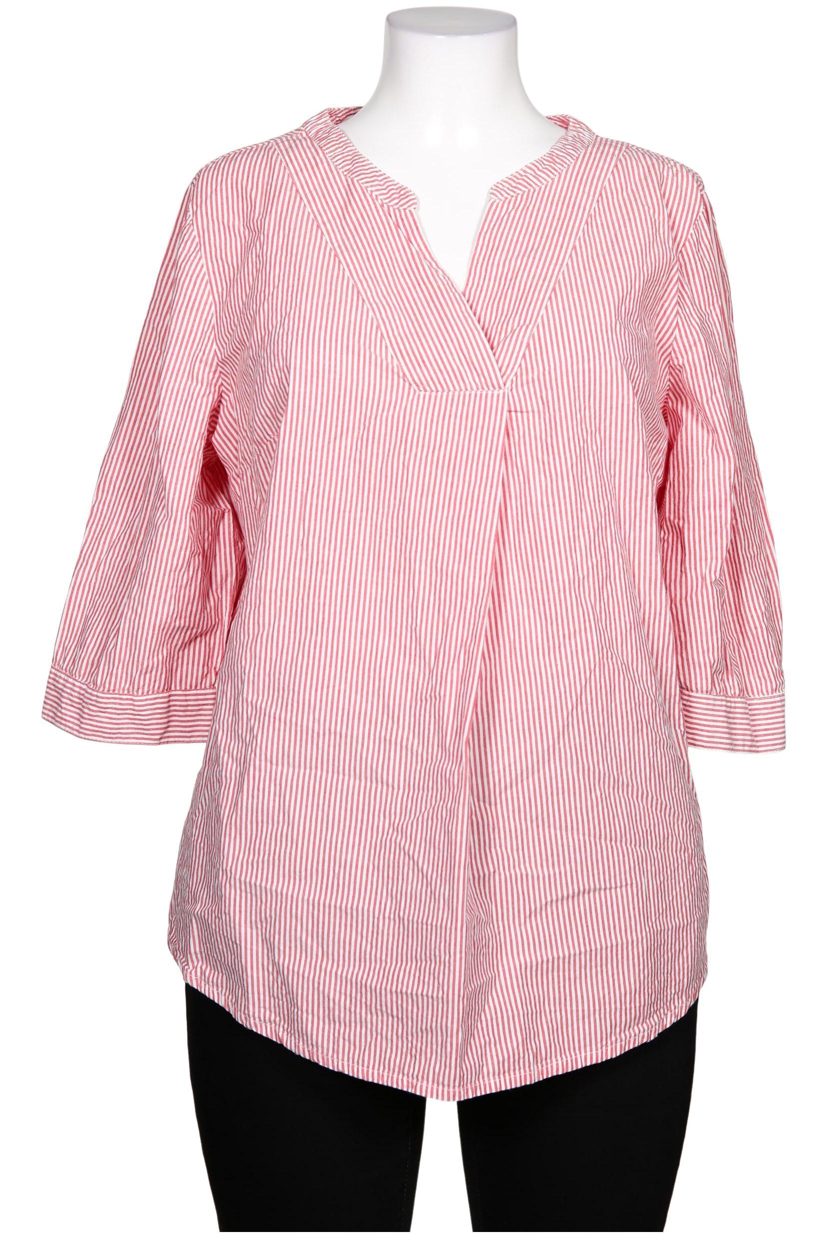 

sheego Damen Bluse, rot, Gr. 46