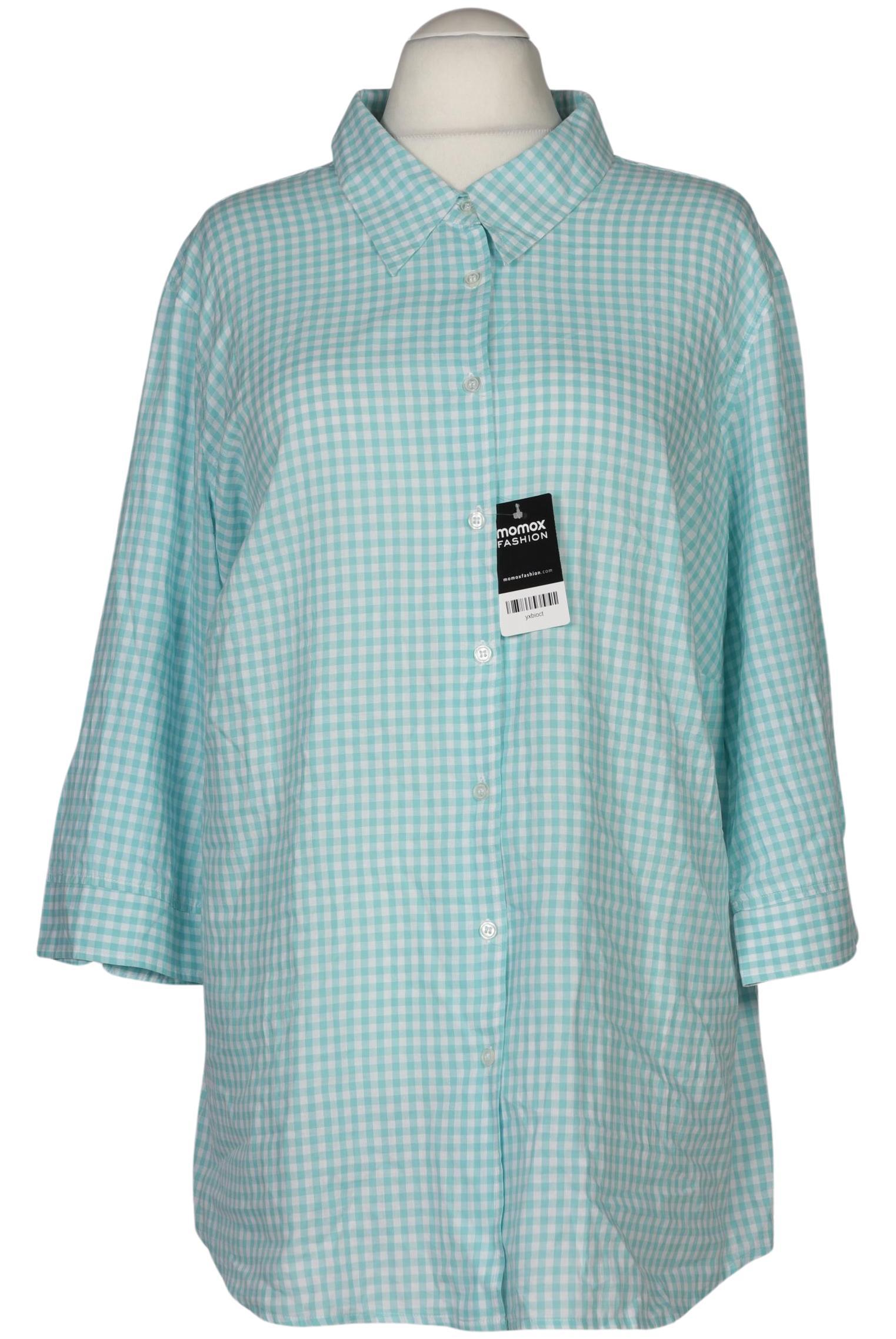 

sheego Damen Bluse, hellblau, Gr. 56