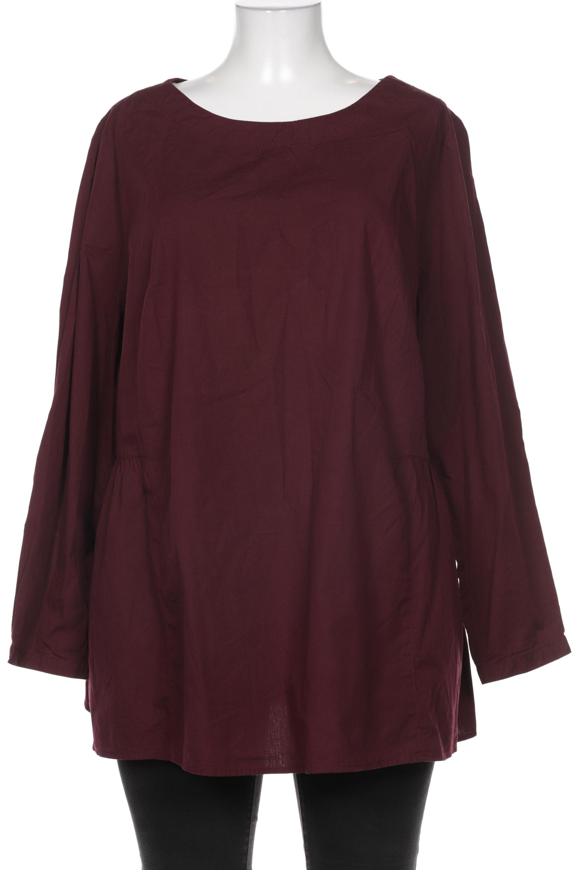 

sheego Damen Bluse, bordeaux, Gr. 50